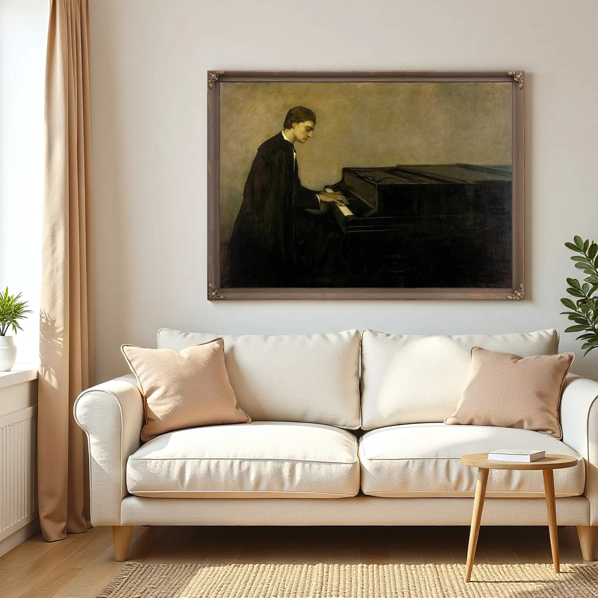 Renata Borgatti Au Piano 1920 By Romaine Brooks Fine Art Print