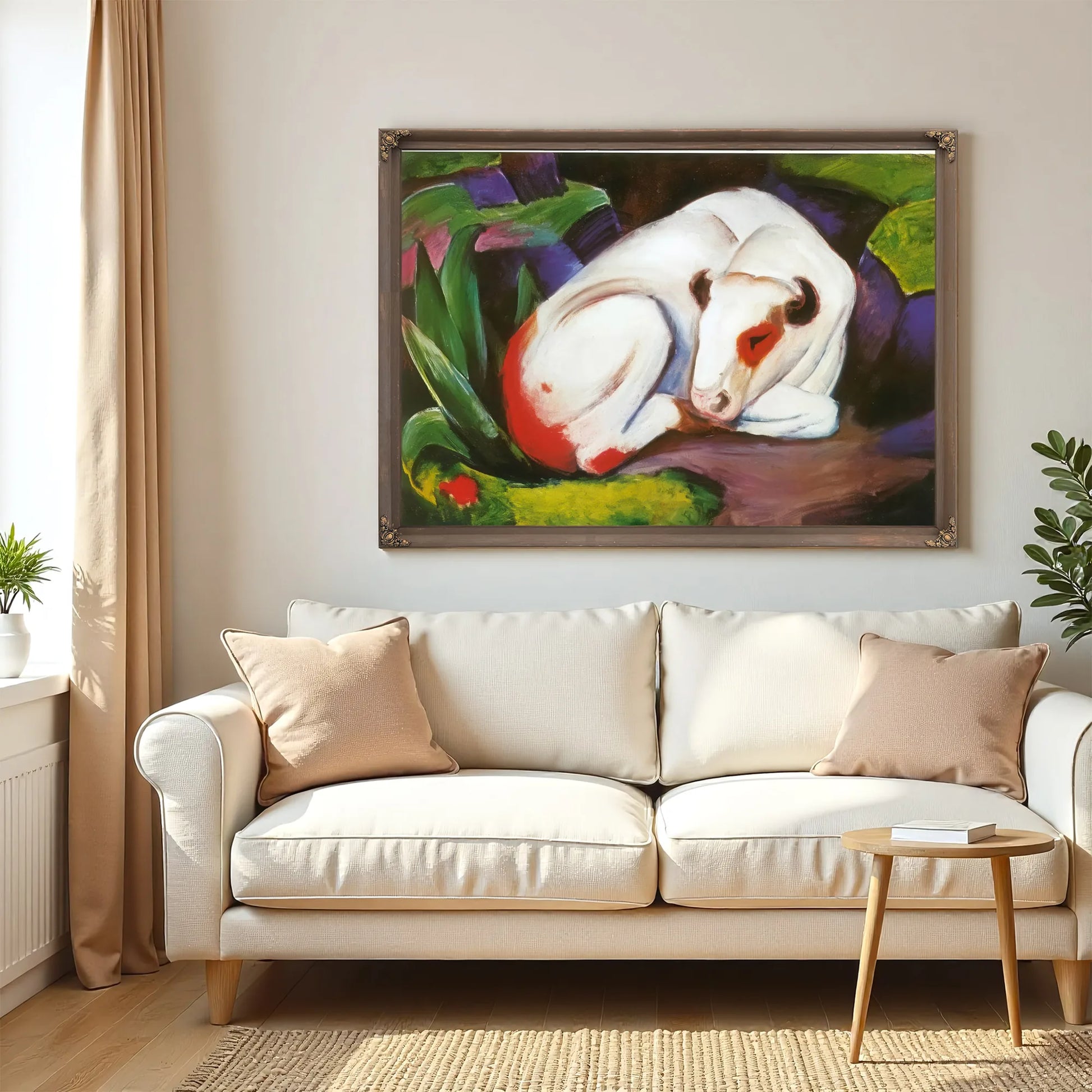 The Steer By Franz Marc Fine Art Print