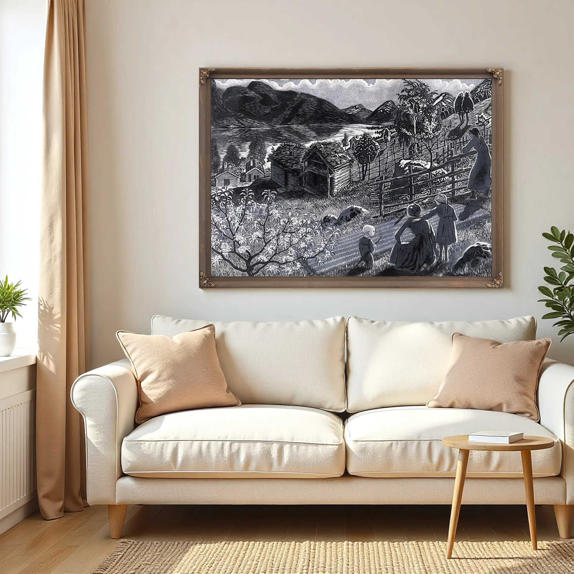Growing Season At Sandalstrand By Nicolai Astrup Fine Art Print