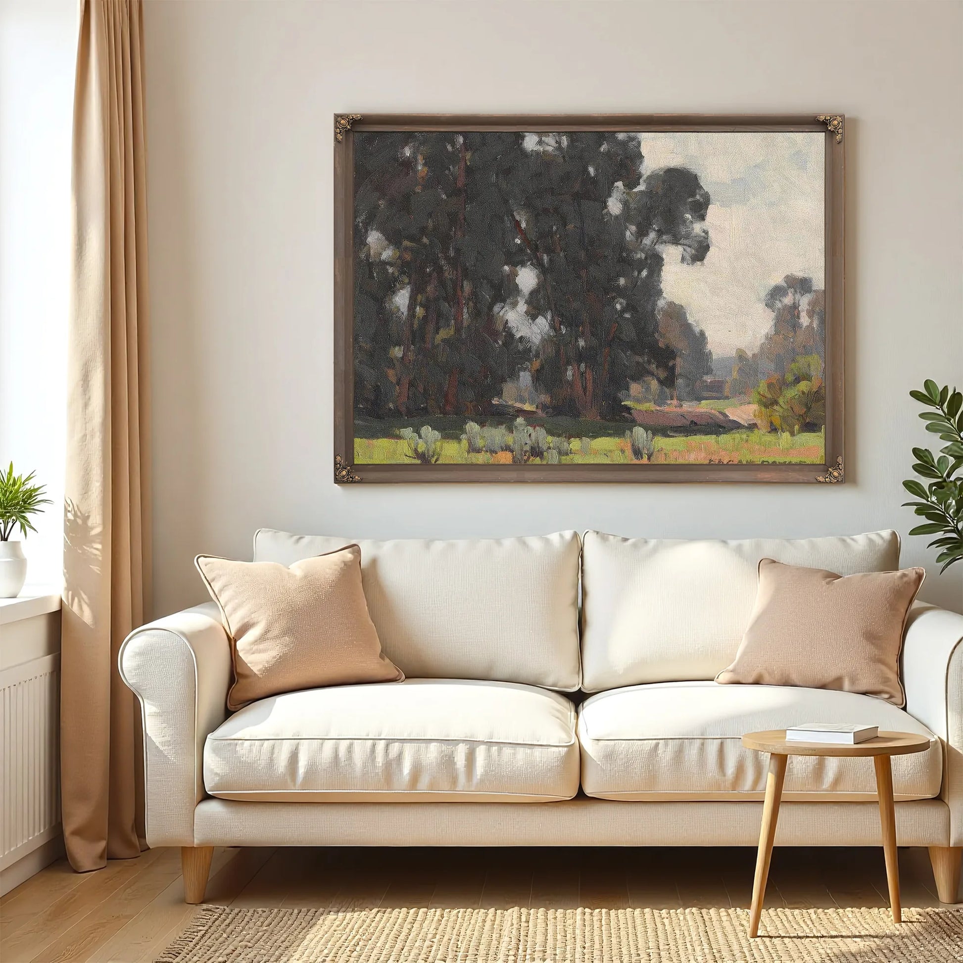 A Grove Of Trees By Edgar Payne Fine Art Print