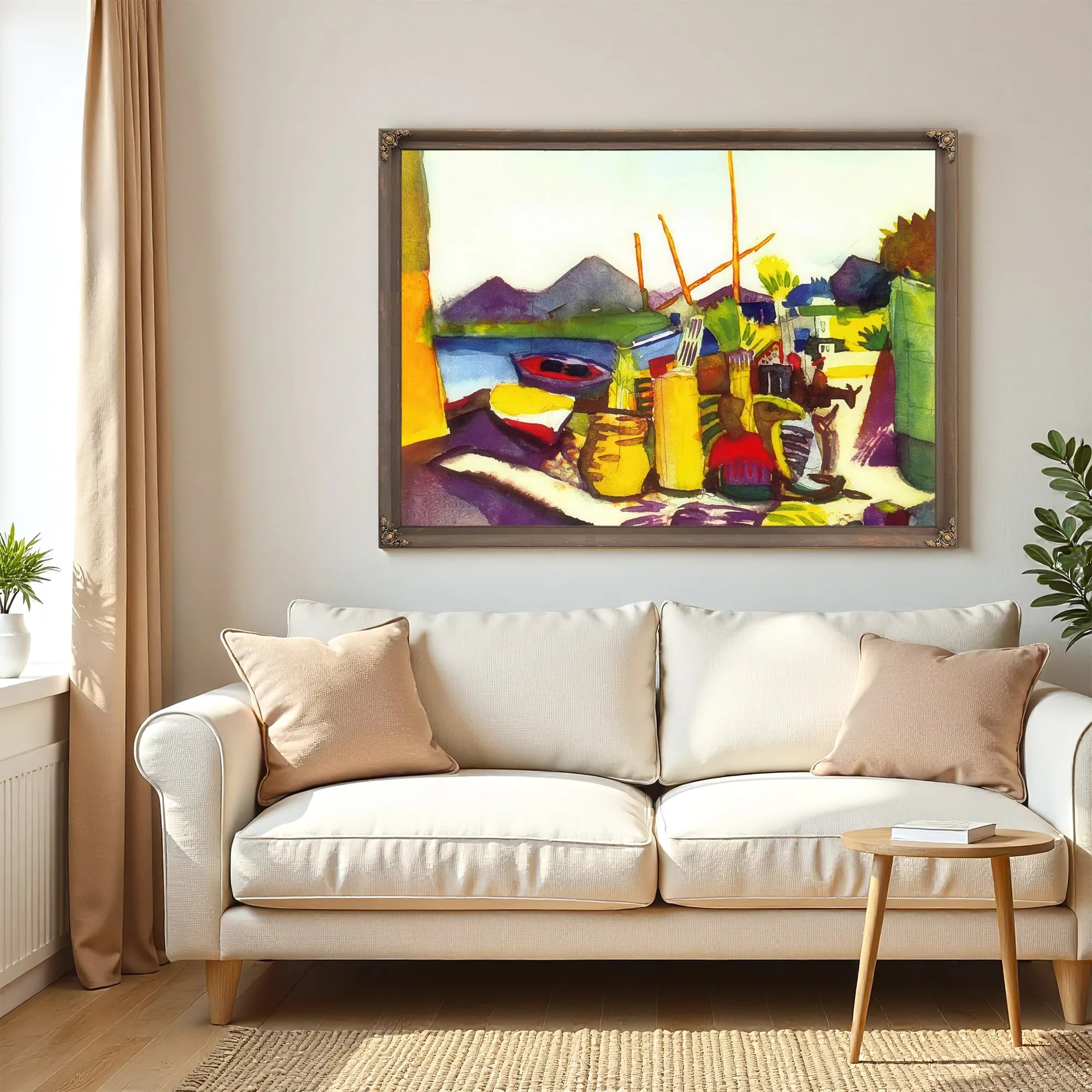 Kairouan Iii By August Macke Fine Art Print