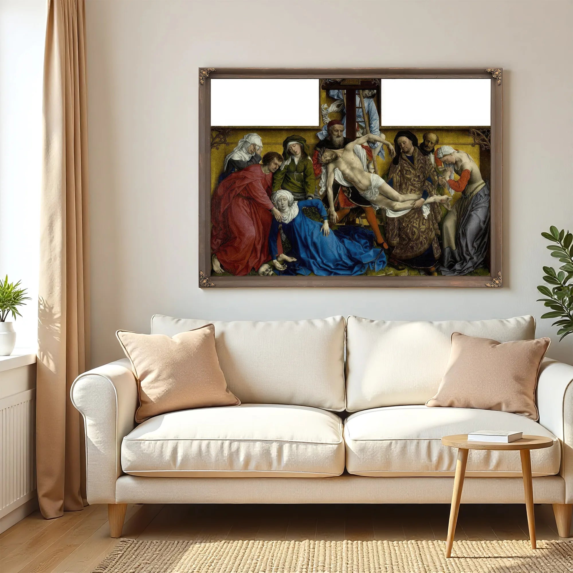 The Descent From The Cross 1438 By Rogier Van Der Weyden Fine Art Print