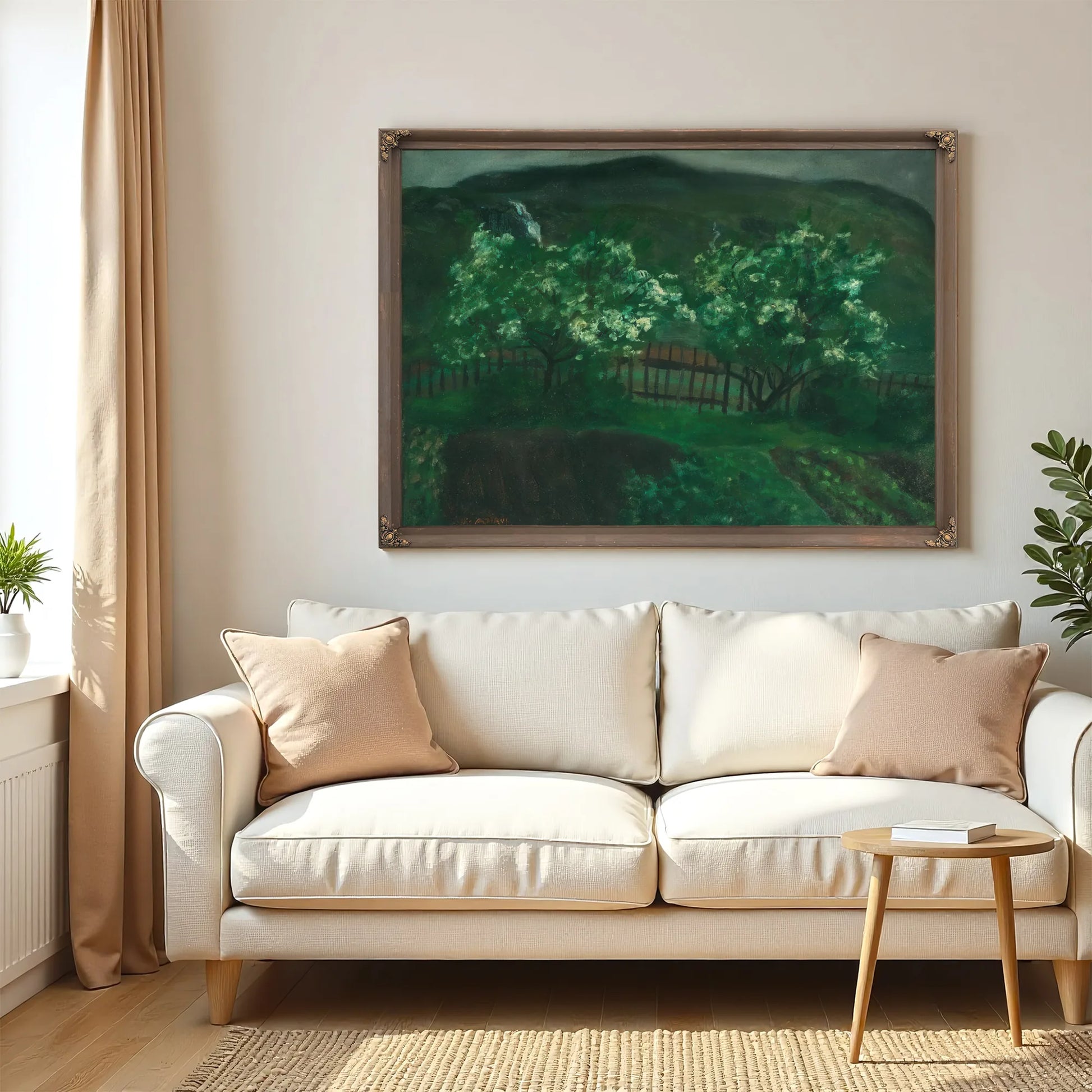 Spring Rain And Cherries By Nicolai Astrup Fine Art Print