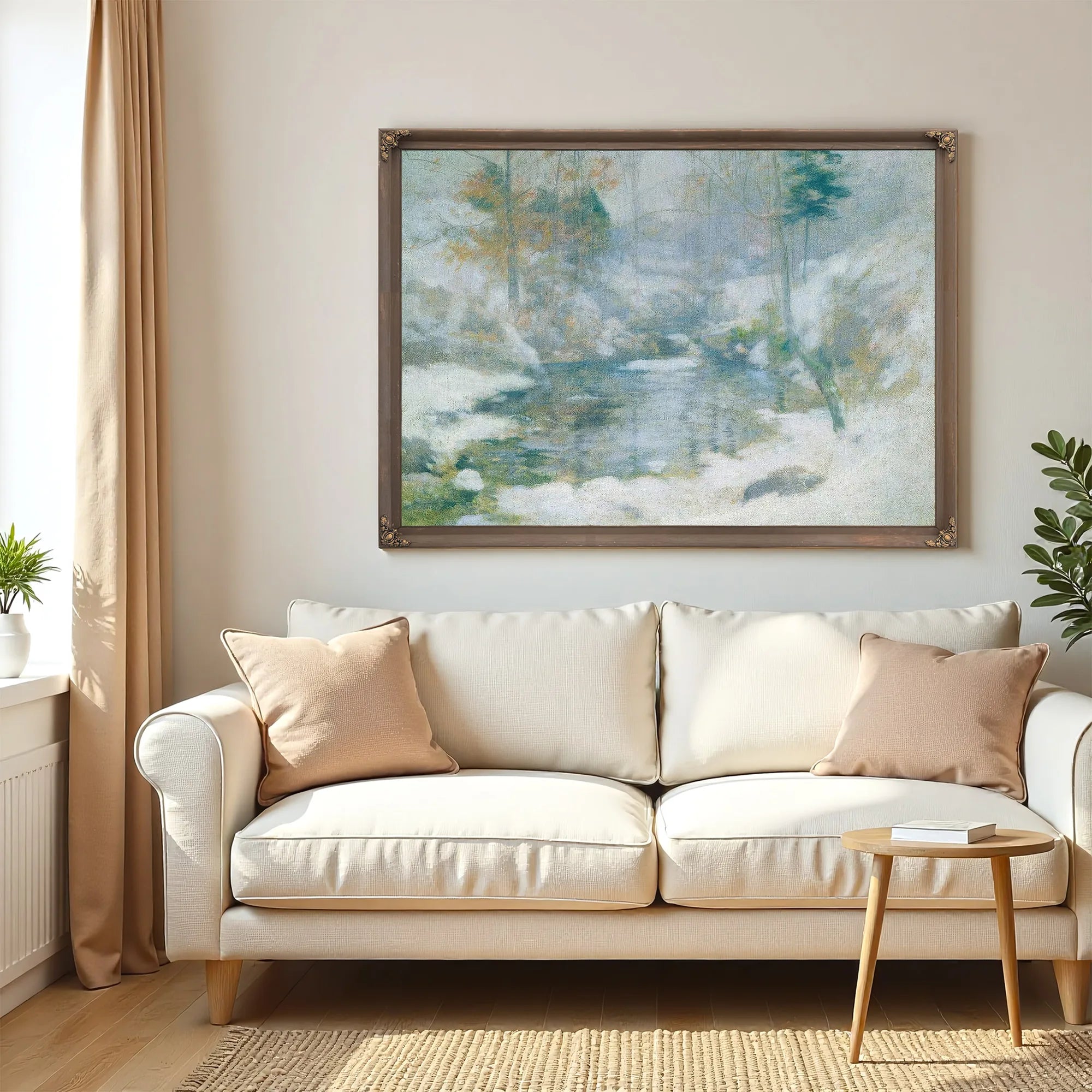 Winter Harmony By John Henry Twachtman Fine Art Print