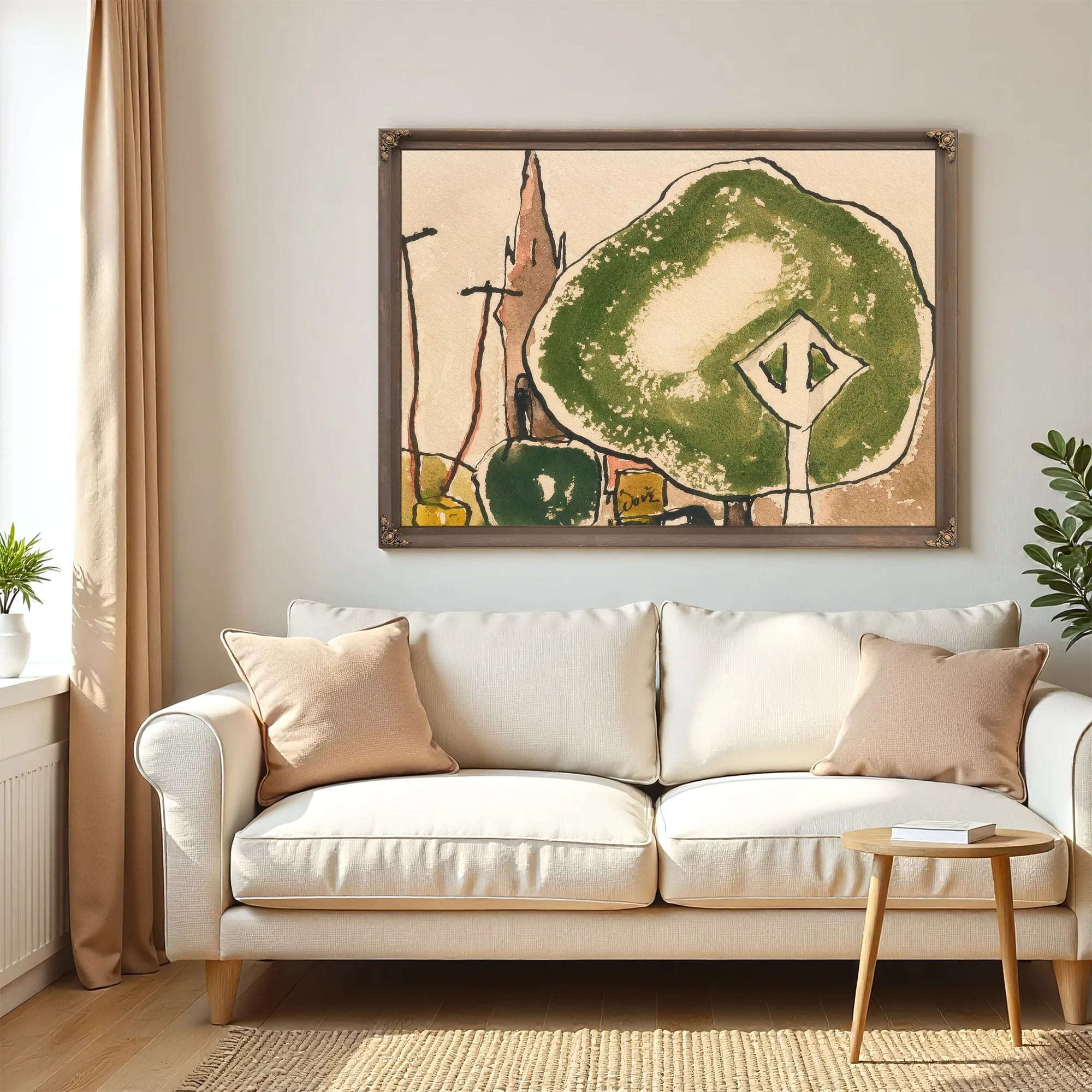 St. Peter's By Arthur Dove Fine Art Print