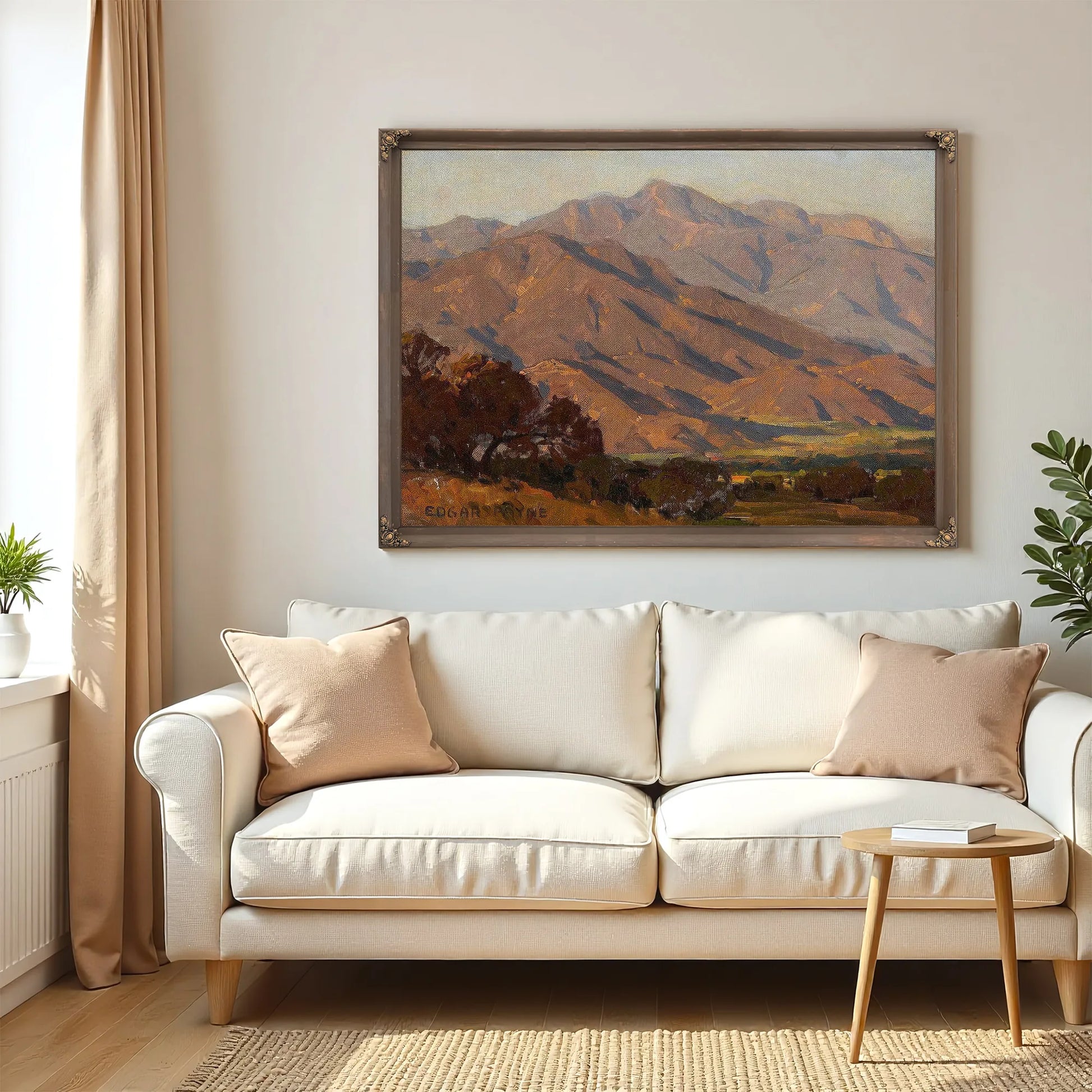 California Hills By Edgar Payne Fine Art Print