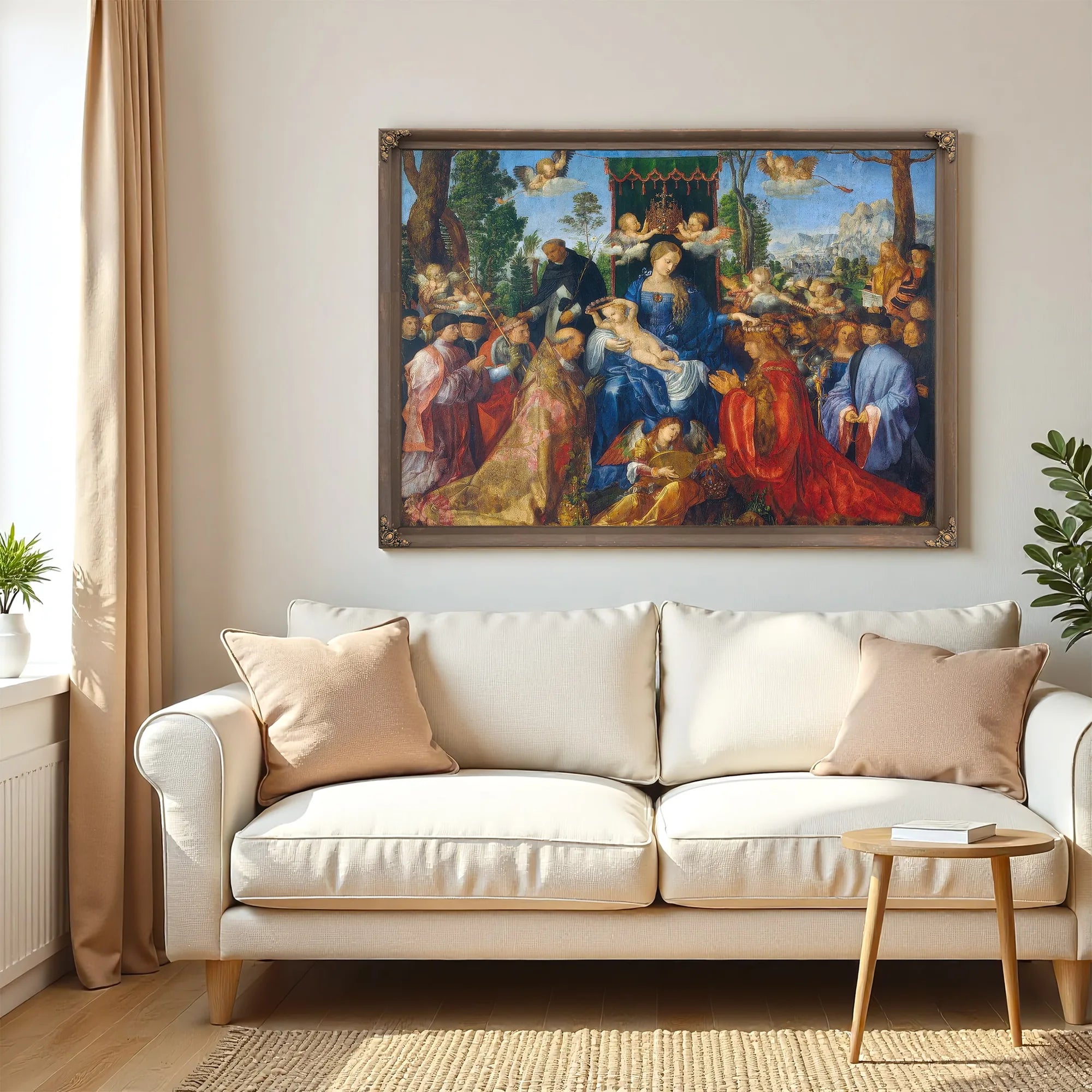 Feast Of Rose Garlands 1506 By Albrecht Durer Fine Art Print