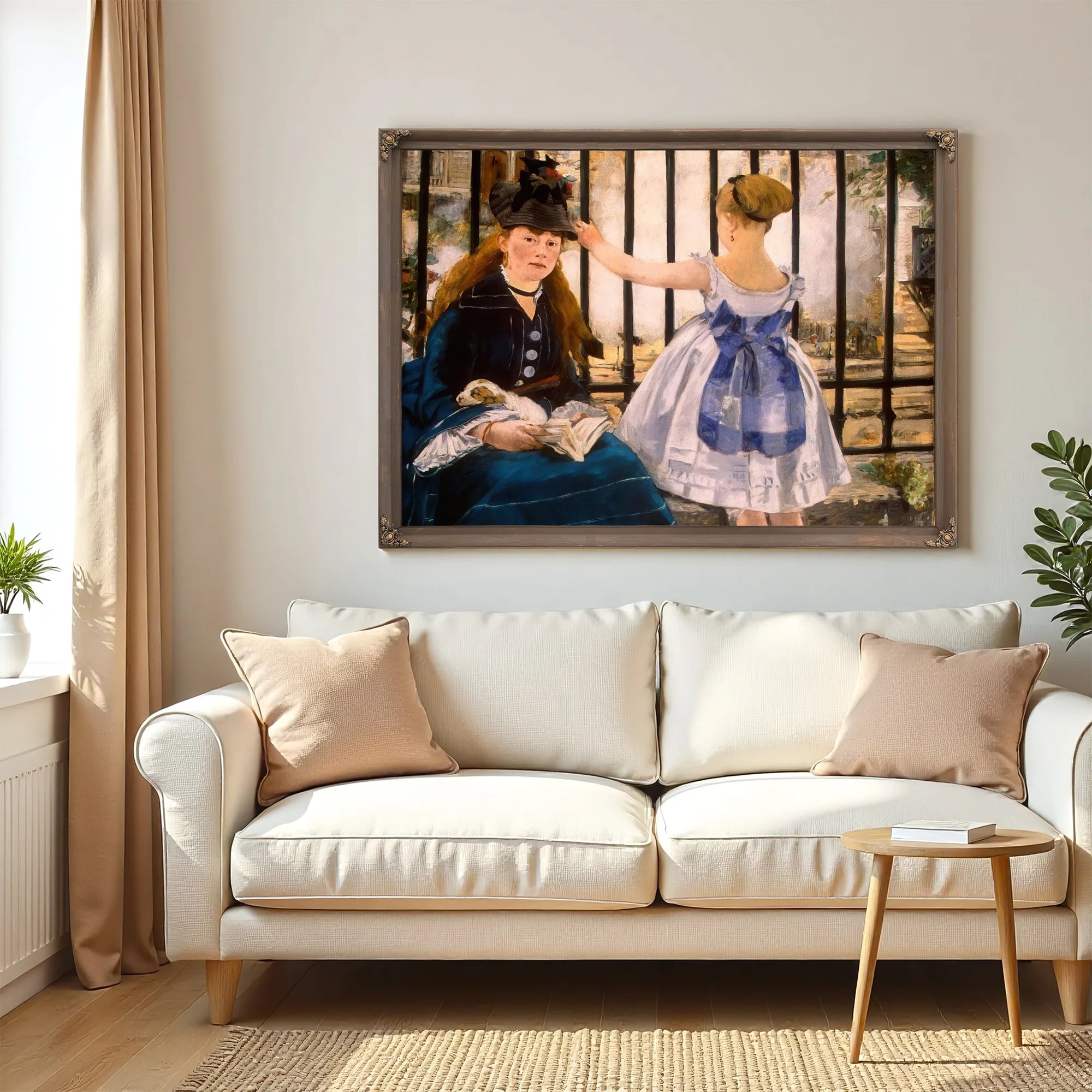 The Railway By Edouard Manet Fine Art Print