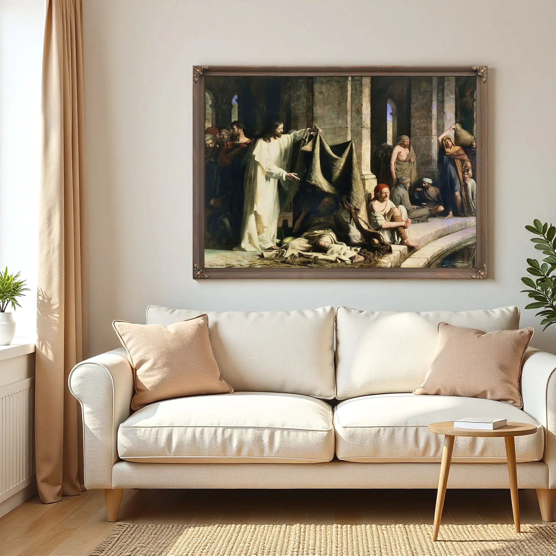 Christ Healing At The Pool Of Bethesda by Carl Bloch