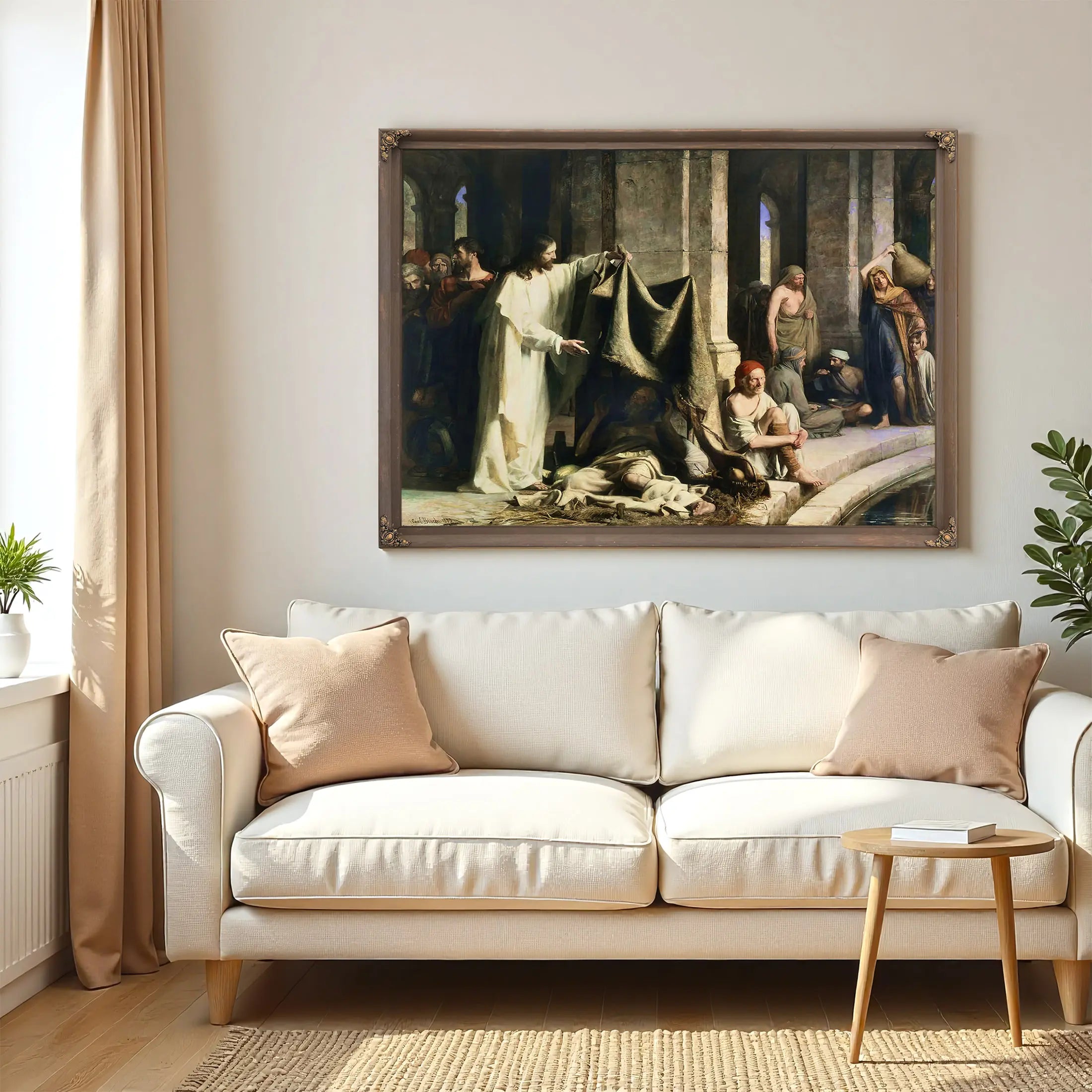 Christ Healing At The Pool Of Bethesda by Carl Bloch
