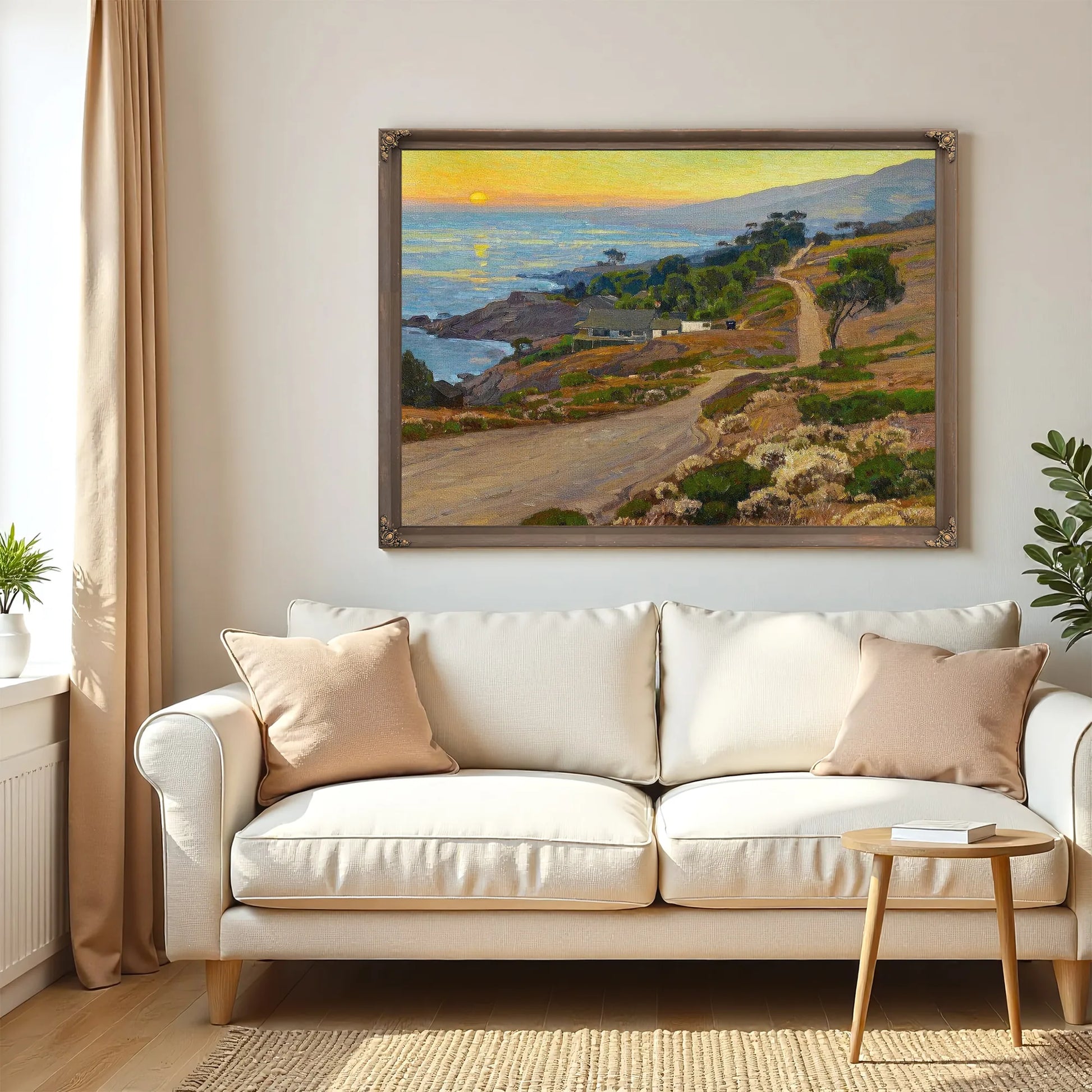 Old Coast Road By William Wendt Fine Art Print