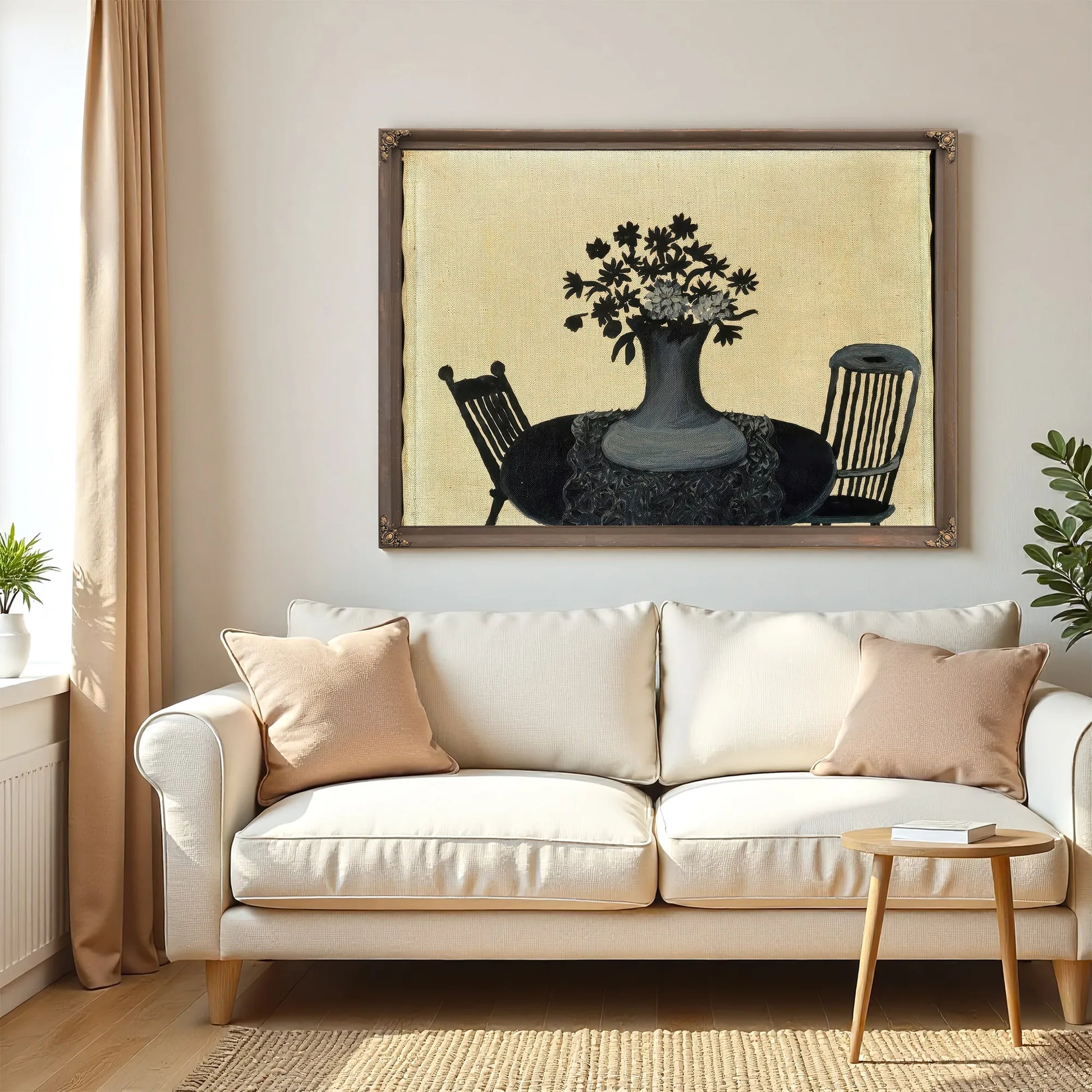 Chairs By Horace Pippin Fine Art Print