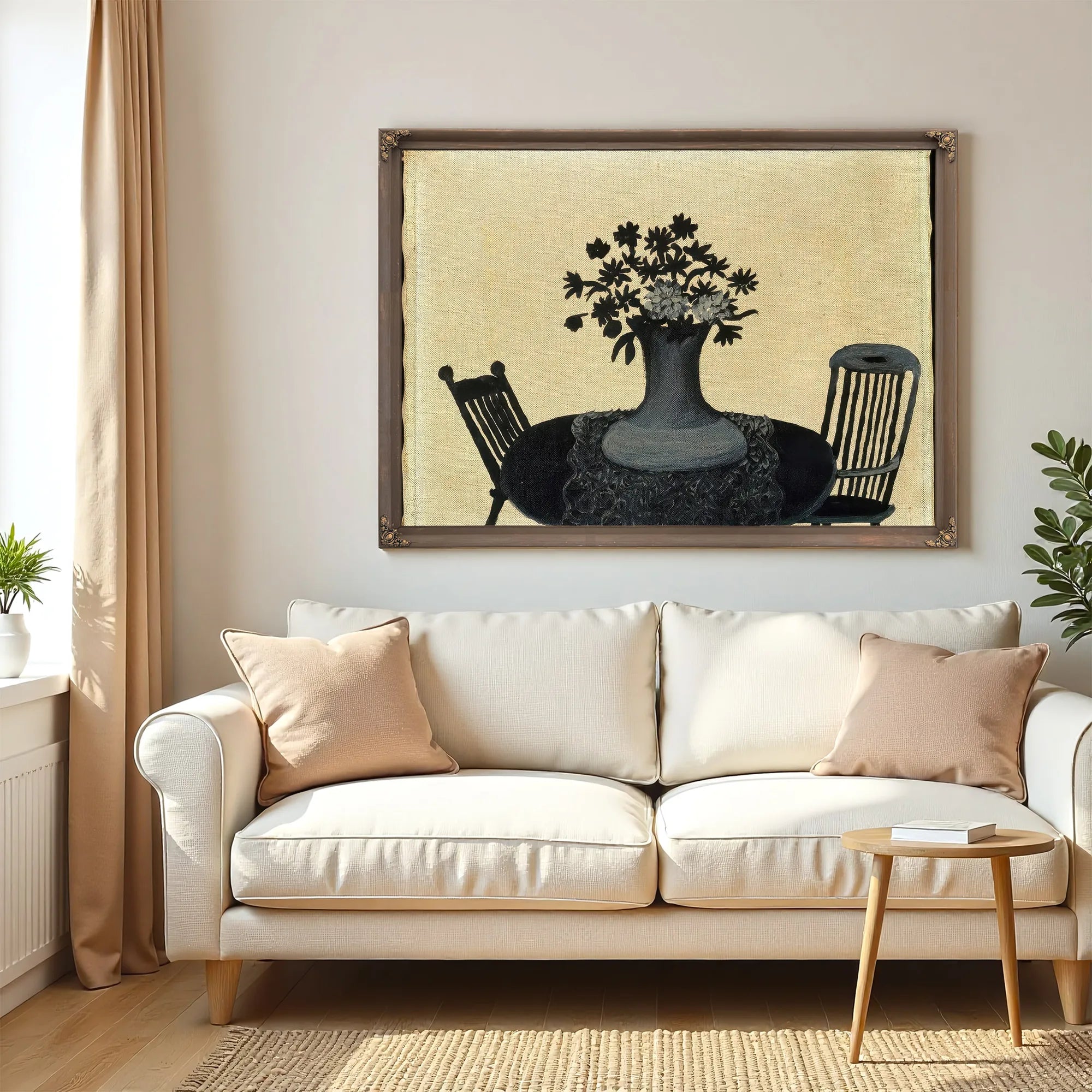 Chairs By Horace Pippin Fine Art Print