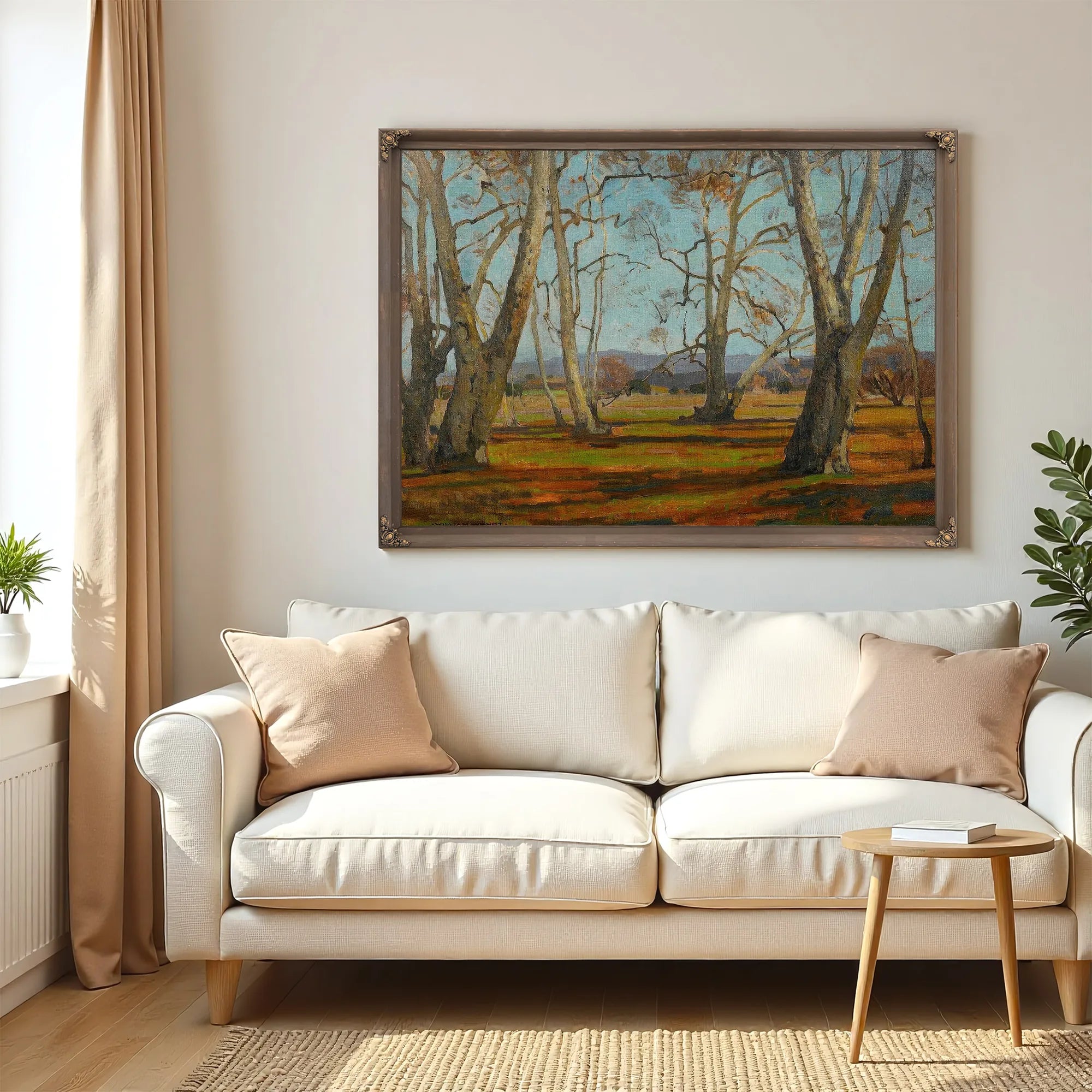Sycamores By William Wendt Fine Art Print
