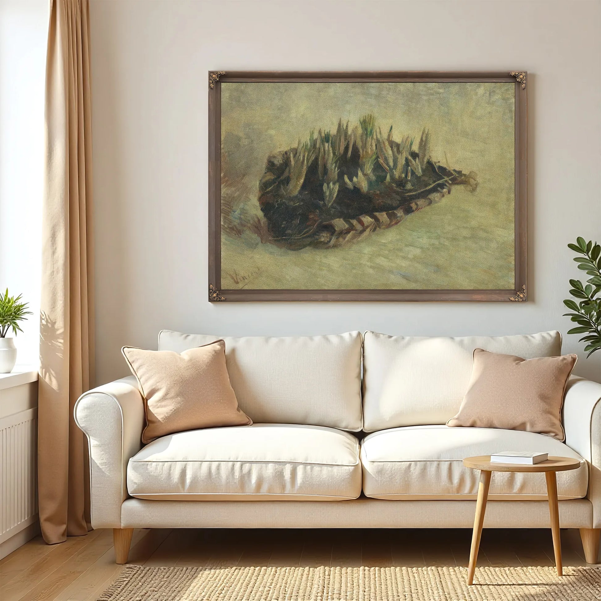 Basket Of Crocus Bulbs By Vincent Van Gogh Fine Art Print