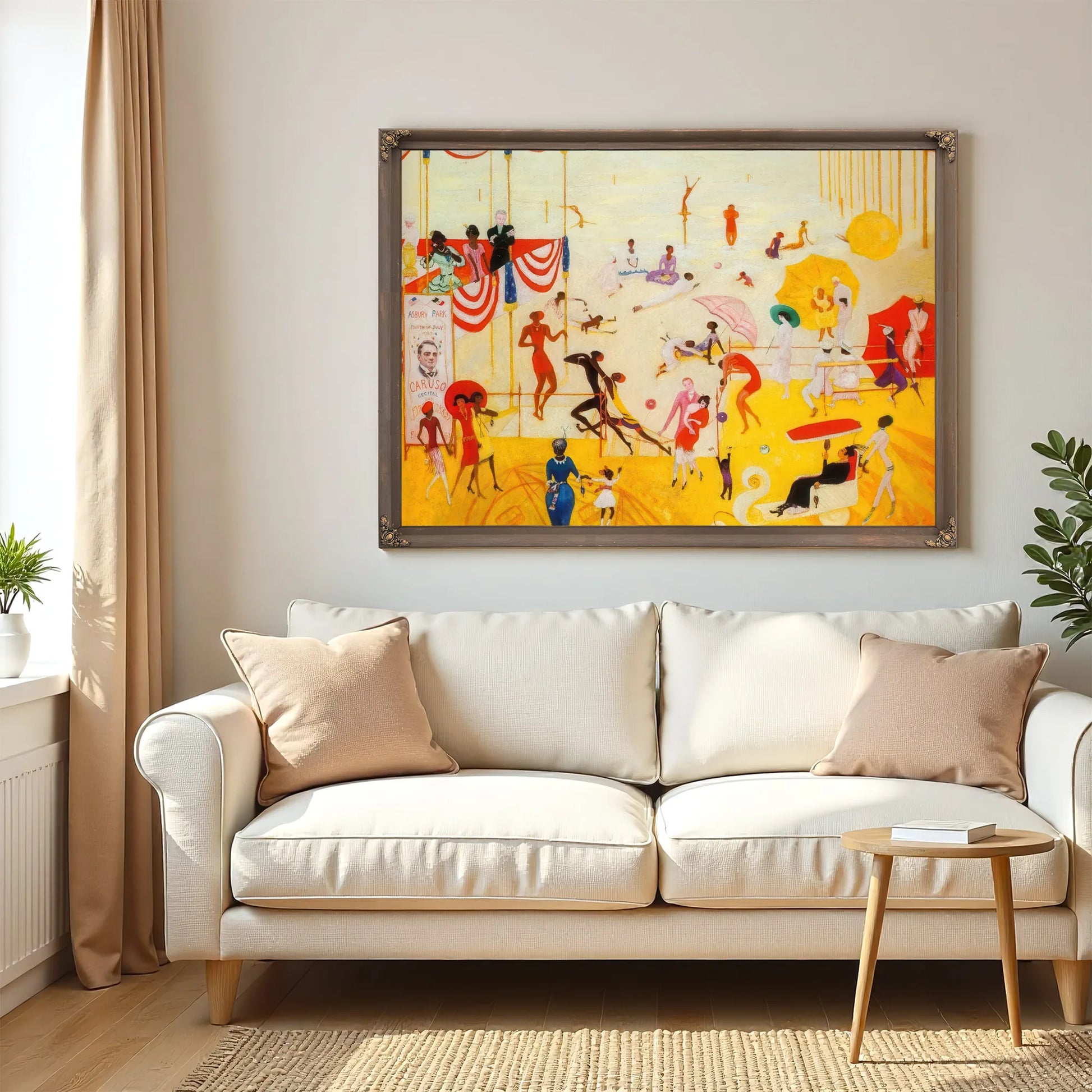 Asbury Park South By Florine Stettheimer Fine Art Print