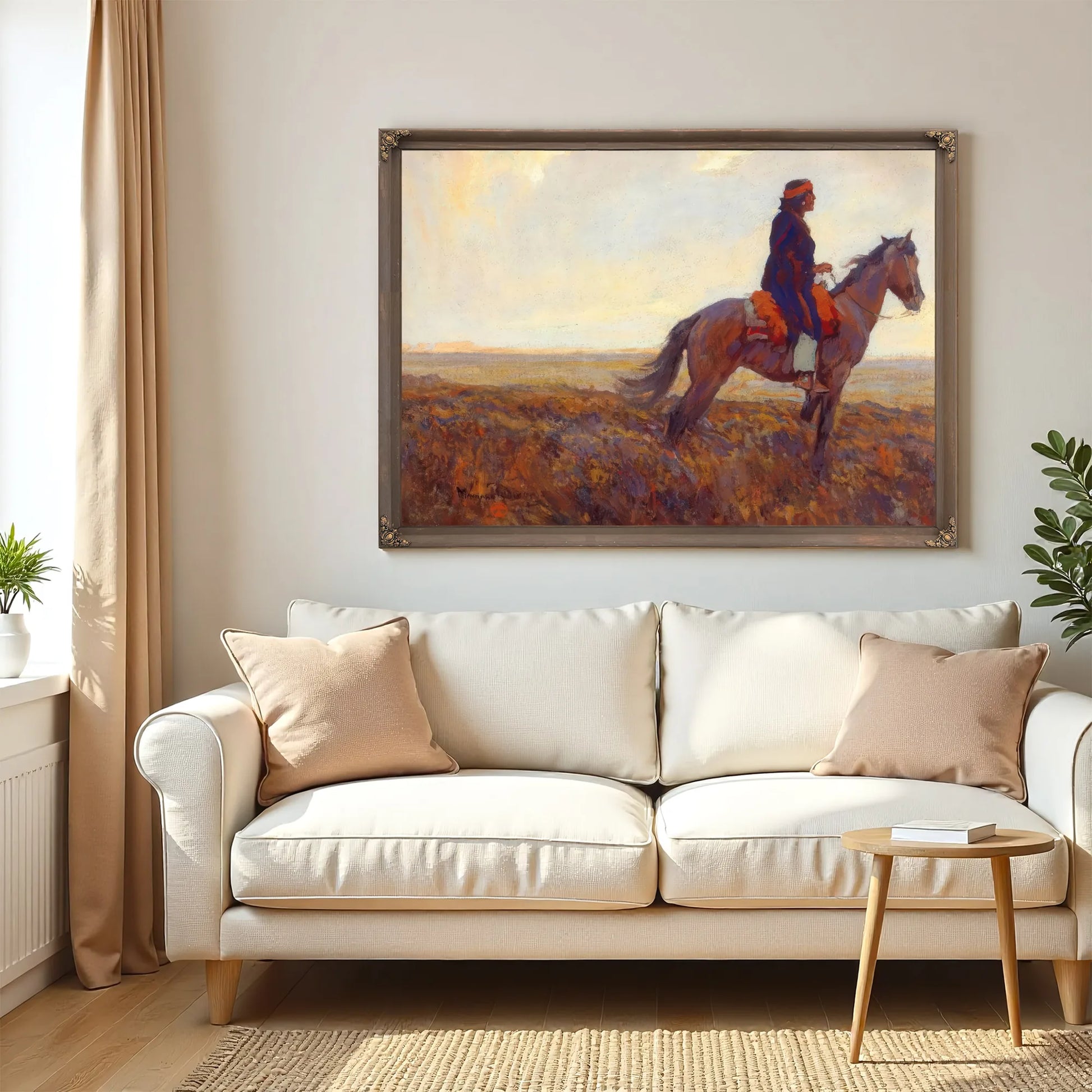 Navajo By Maynard Dixon Fine Art Print