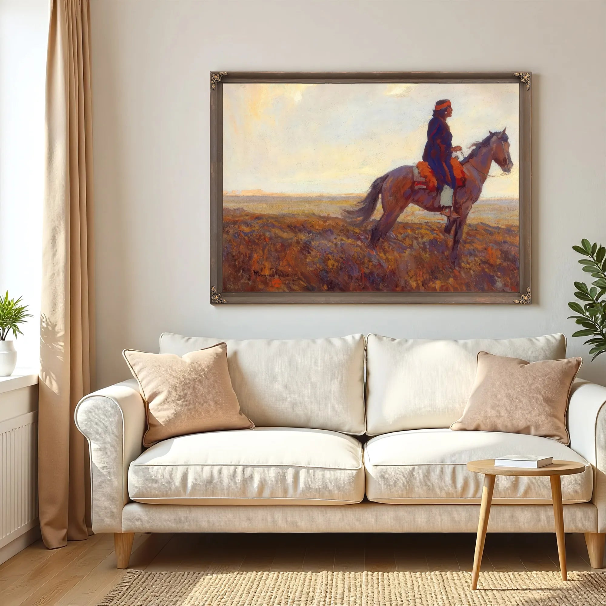 Navajo By Maynard Dixon Fine Art Print