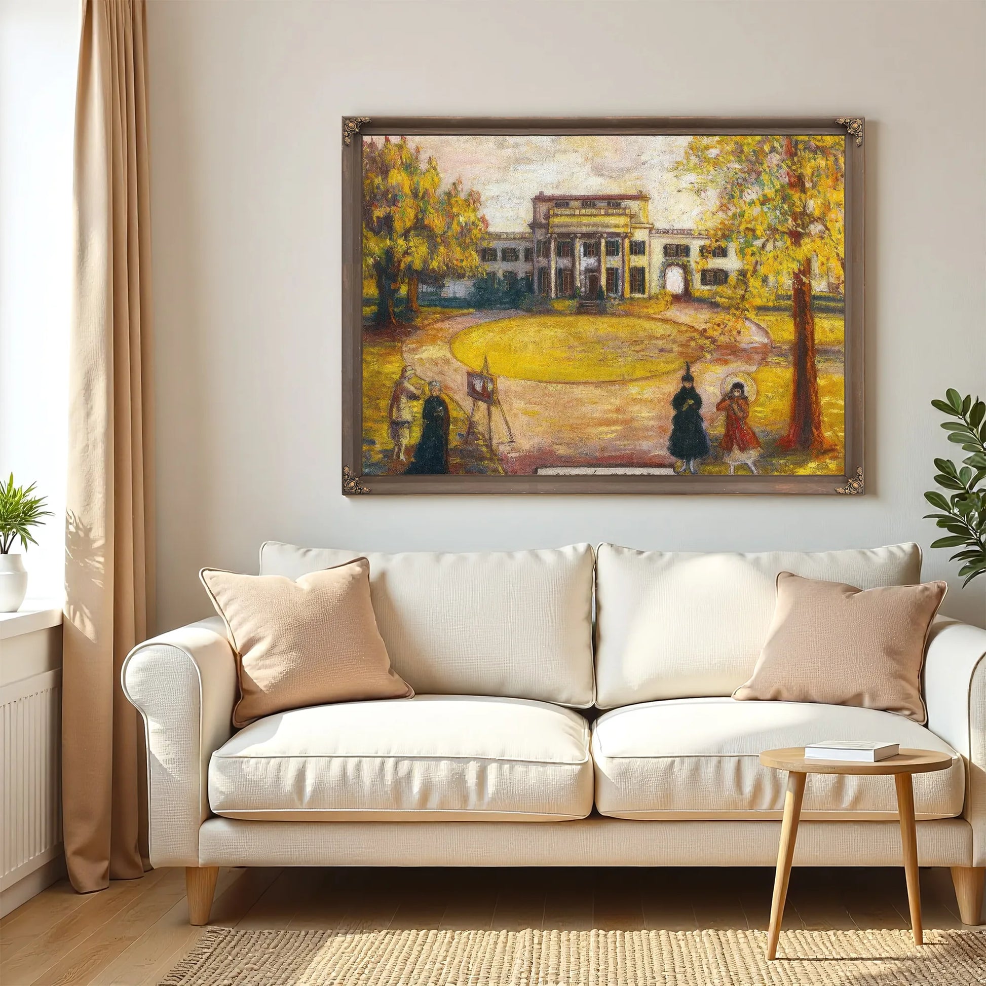 Portrait Of Andre Brook Front Facade By Florine Stettheimer Fine Art Print