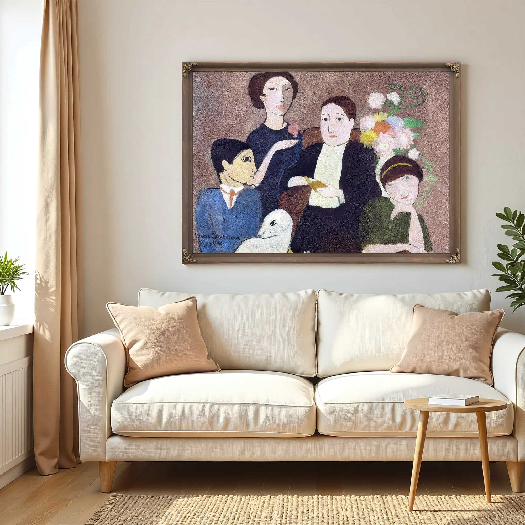 Group Of Artists 1908 By Marie Laurencin Fine Art Print