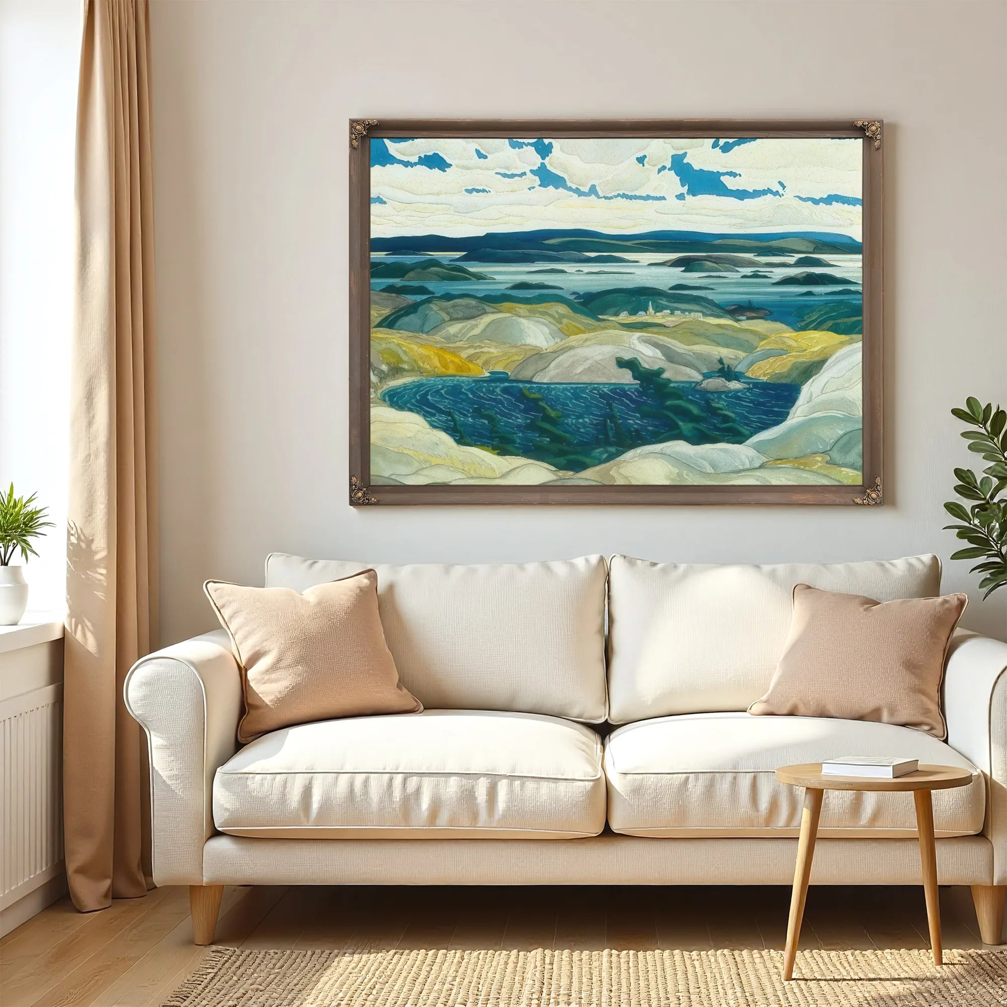 Bay Of Islands By Frank Carmichael Fine Art Print
