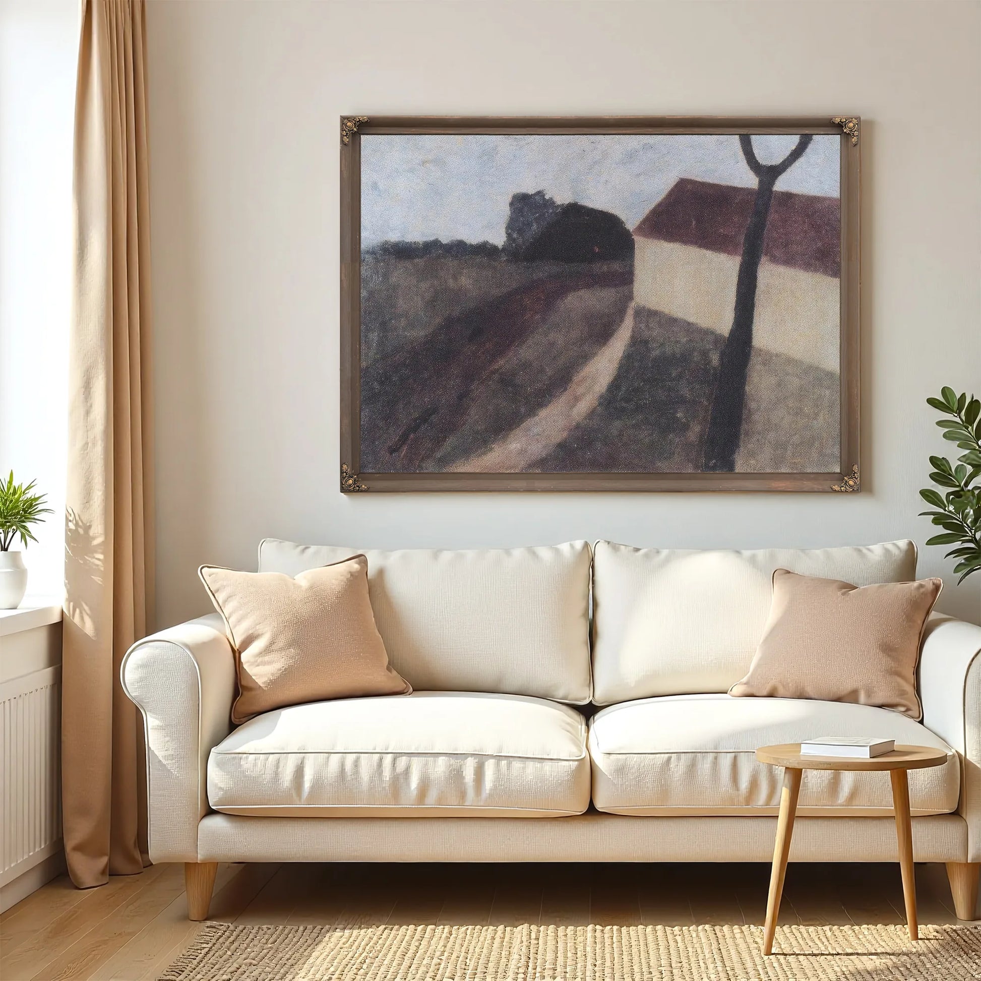 Twilight Landscape With House And Fork By Paula Modersohn Becker Fine Art Print