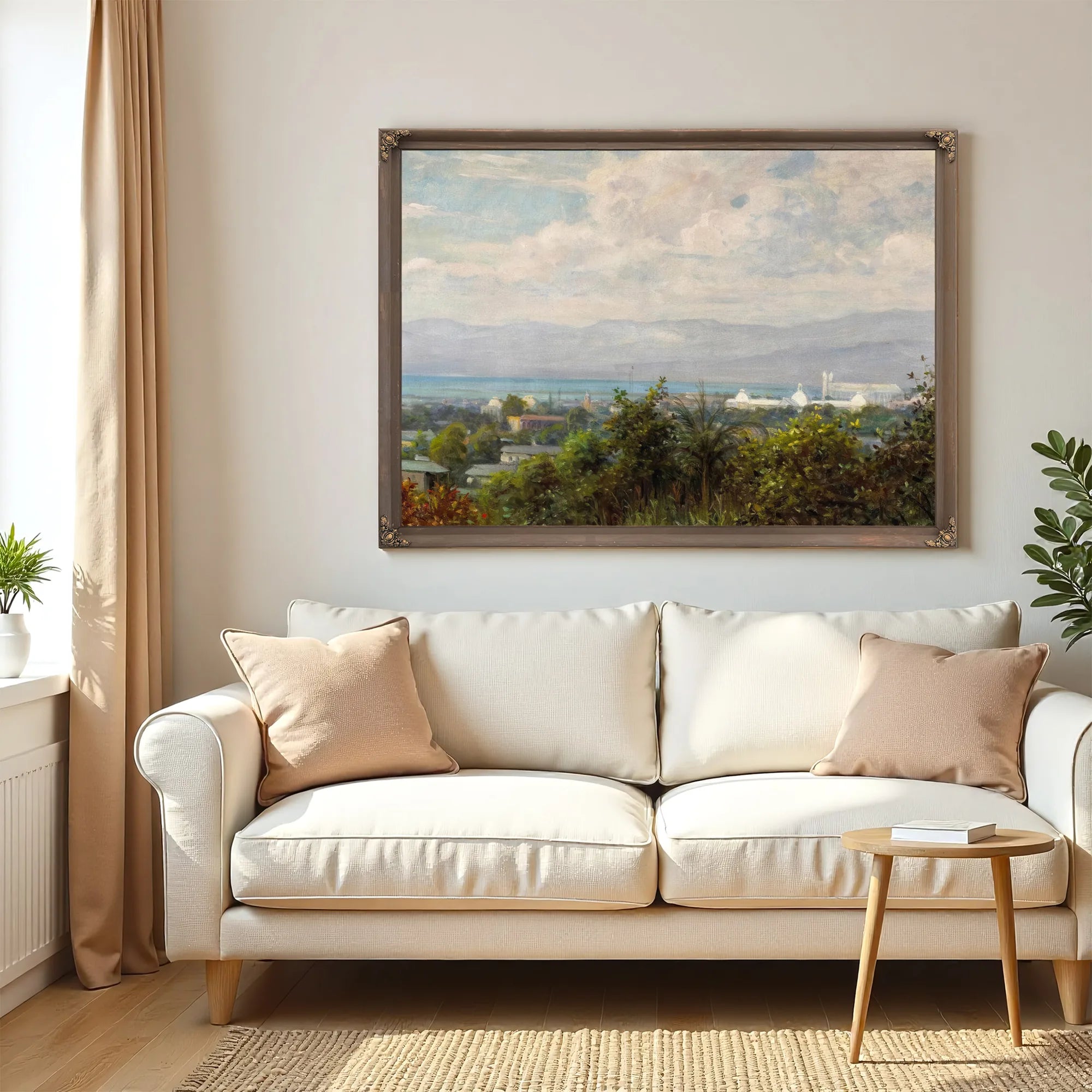 Port Au Prince, Haiti By Louis Aston Knight Fine Art Print