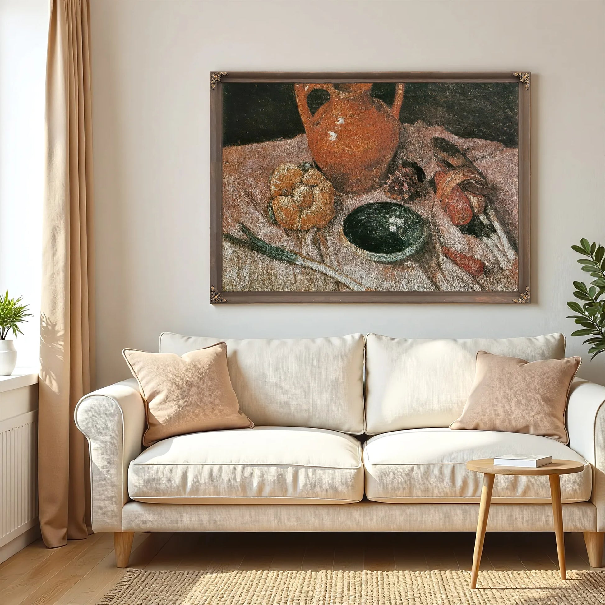 Still Life With Yellow Jug By Paula Modersohn Becker Fine Art Print