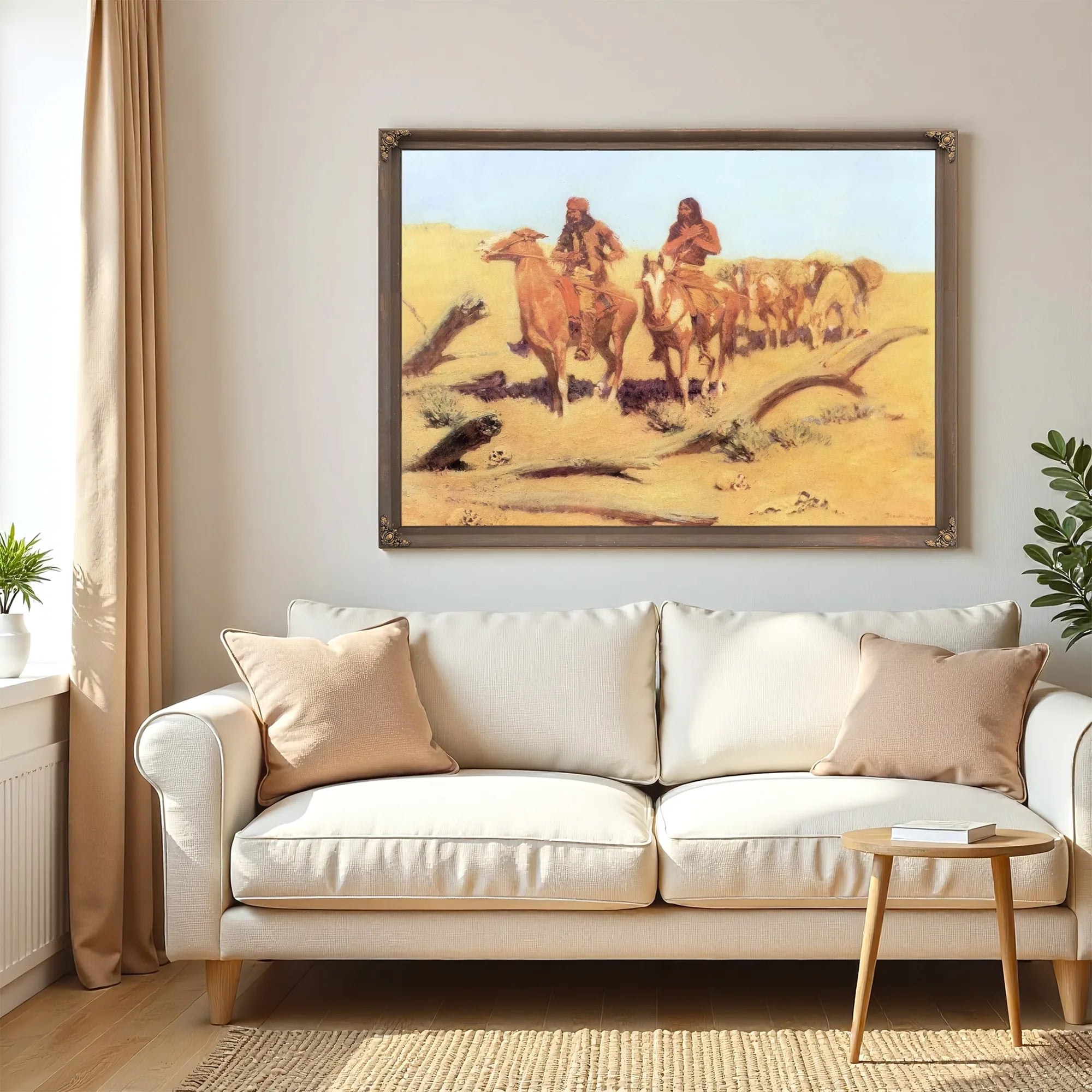 The Dead Men Aka The Discovery By Frederic Remington Fine Art Print