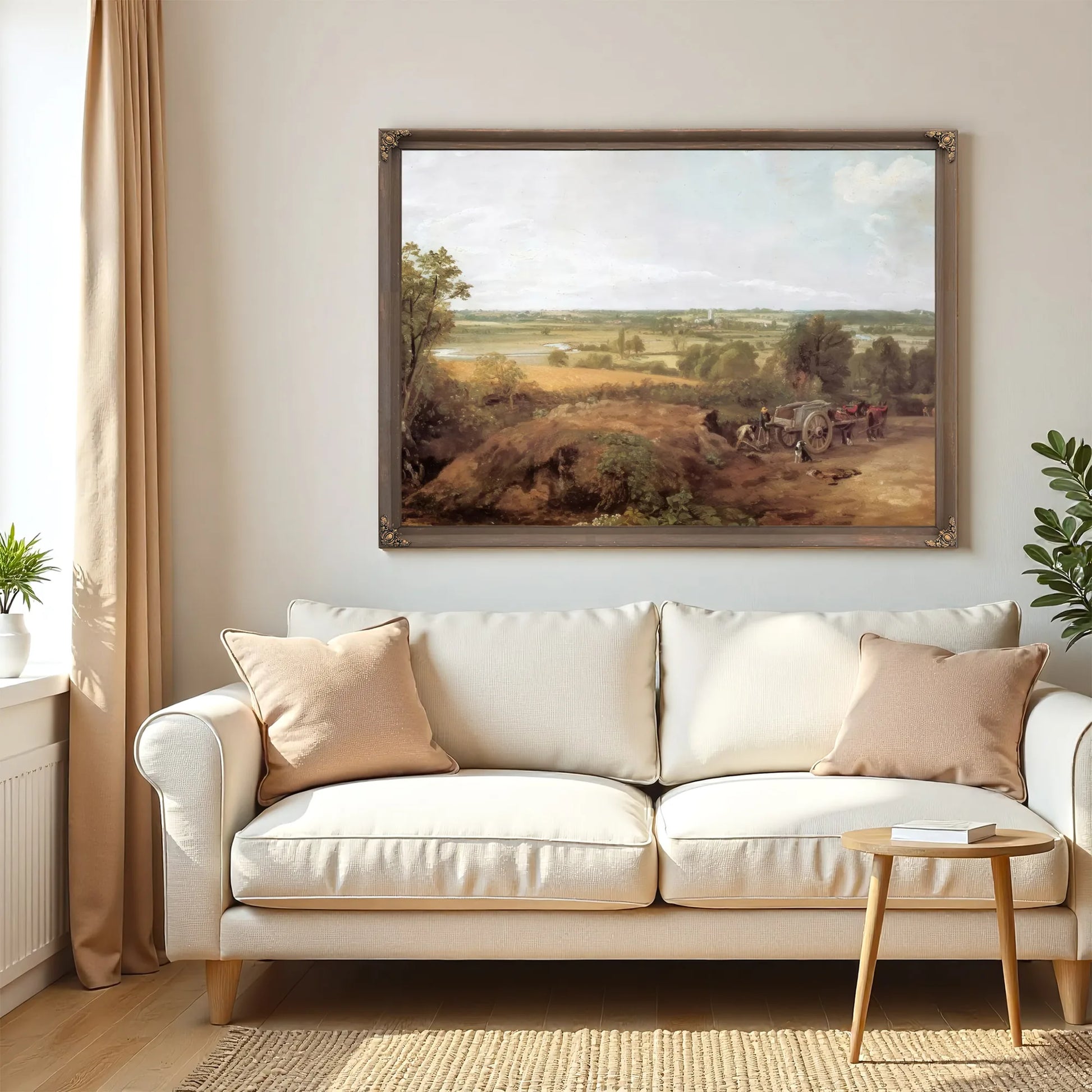View Of Dedham By John Constable Fine Art Print