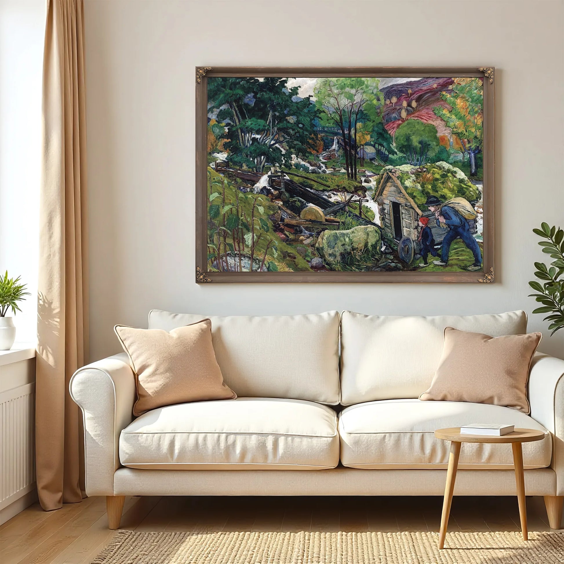 Milling Weather 1 By Nicolai Astrup Fine Art Print