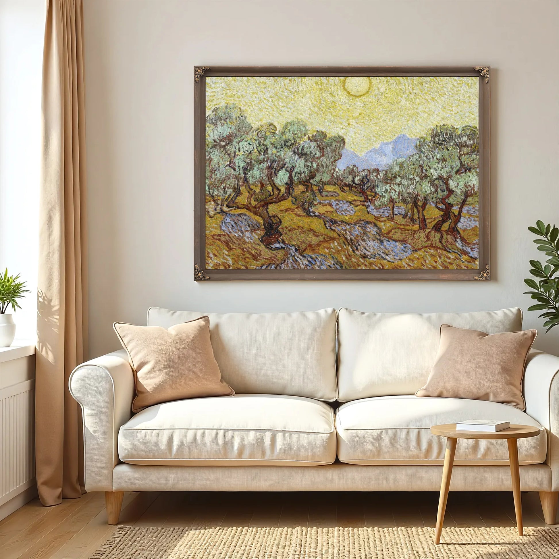 Olive Trees By Vincent Van Gogh Fine Art Print