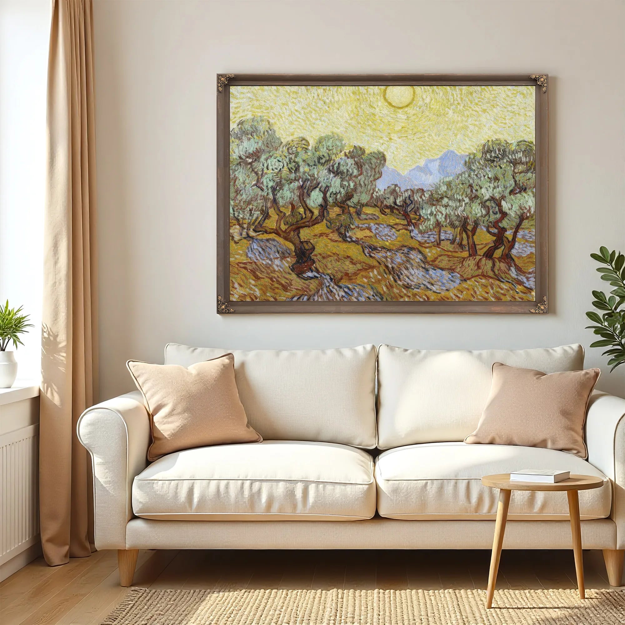 Olive Trees By Vincent Van Gogh Fine Art Print