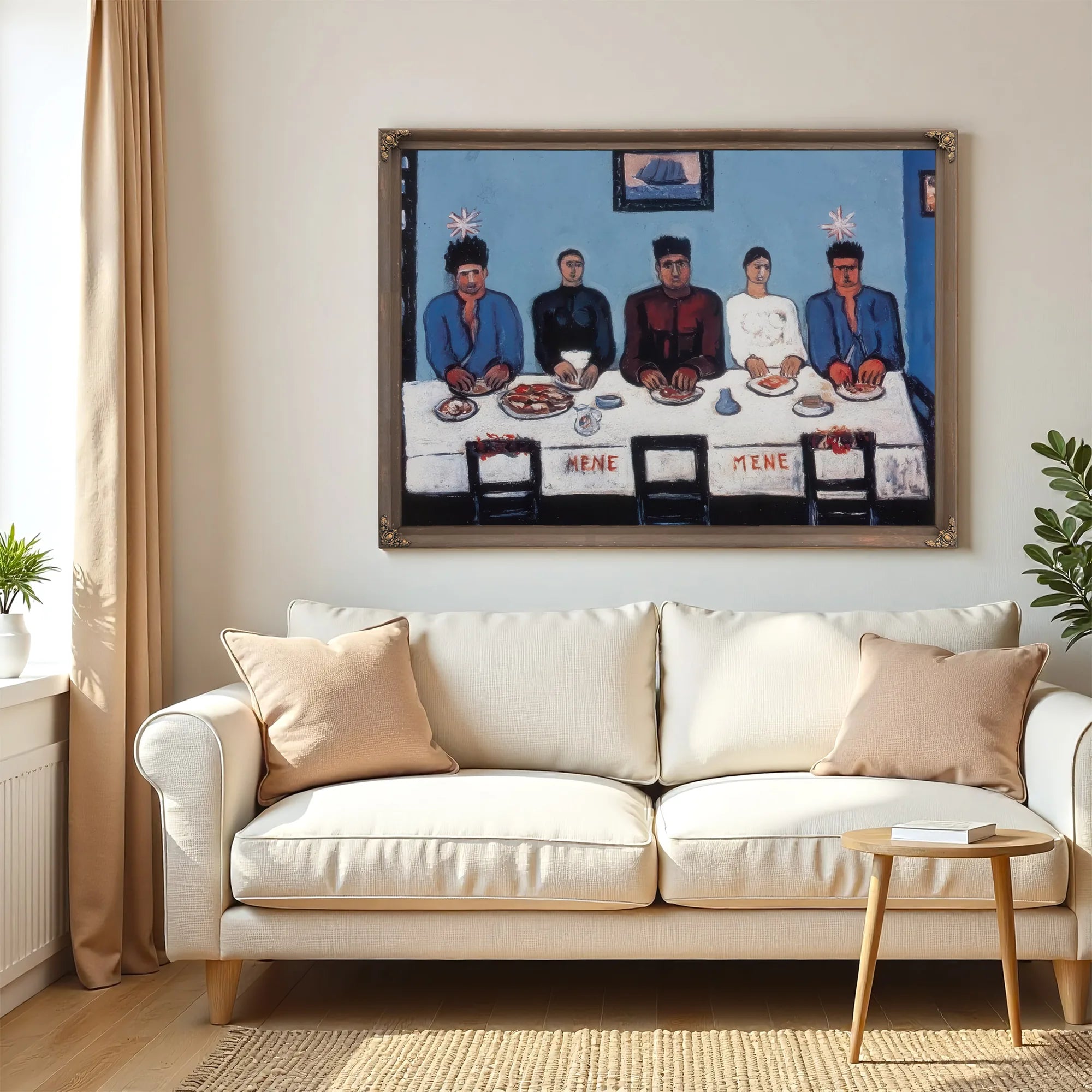 Fishermens Last Supper By Marsden Hartley Fine Art Print