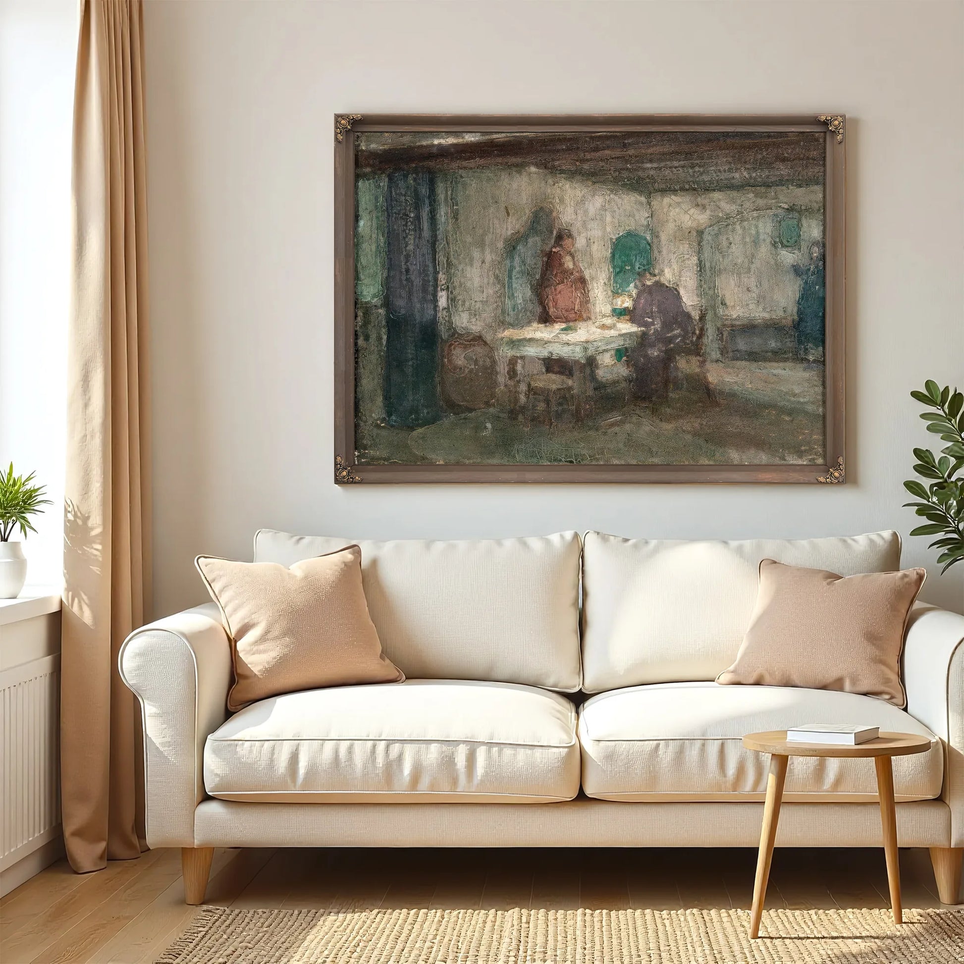 And He Disappeared Out Of Their Sight By Henry Ossawa Tanner Fine Art Print