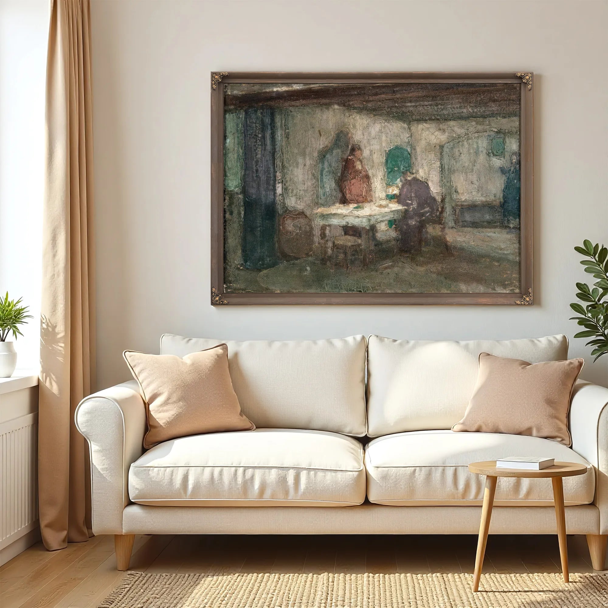 And He Disappeared Out Of Their Sight By Henry Ossawa Tanner Fine Art Print