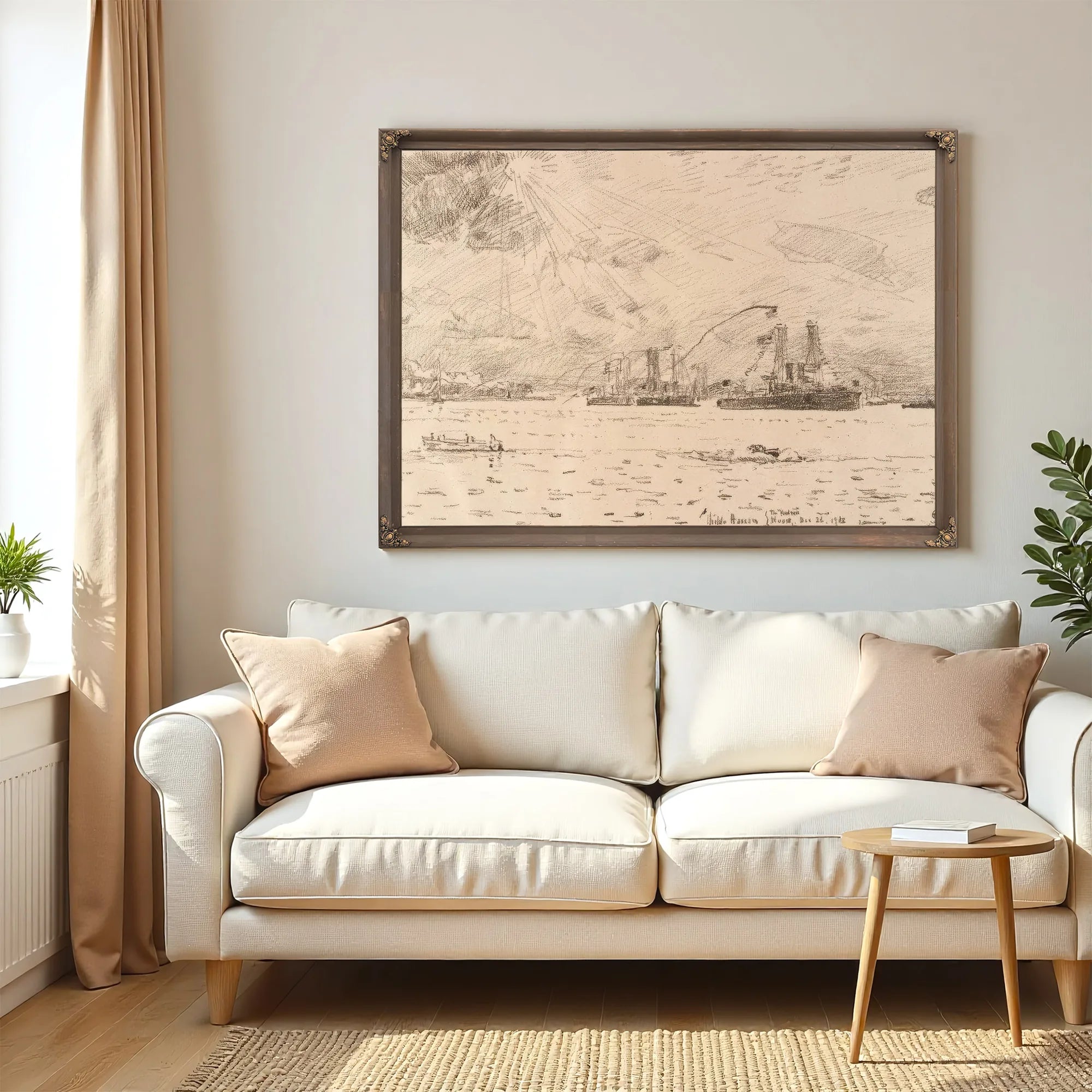 Return Of The Fleet By Childe Hassam Fine Art Print