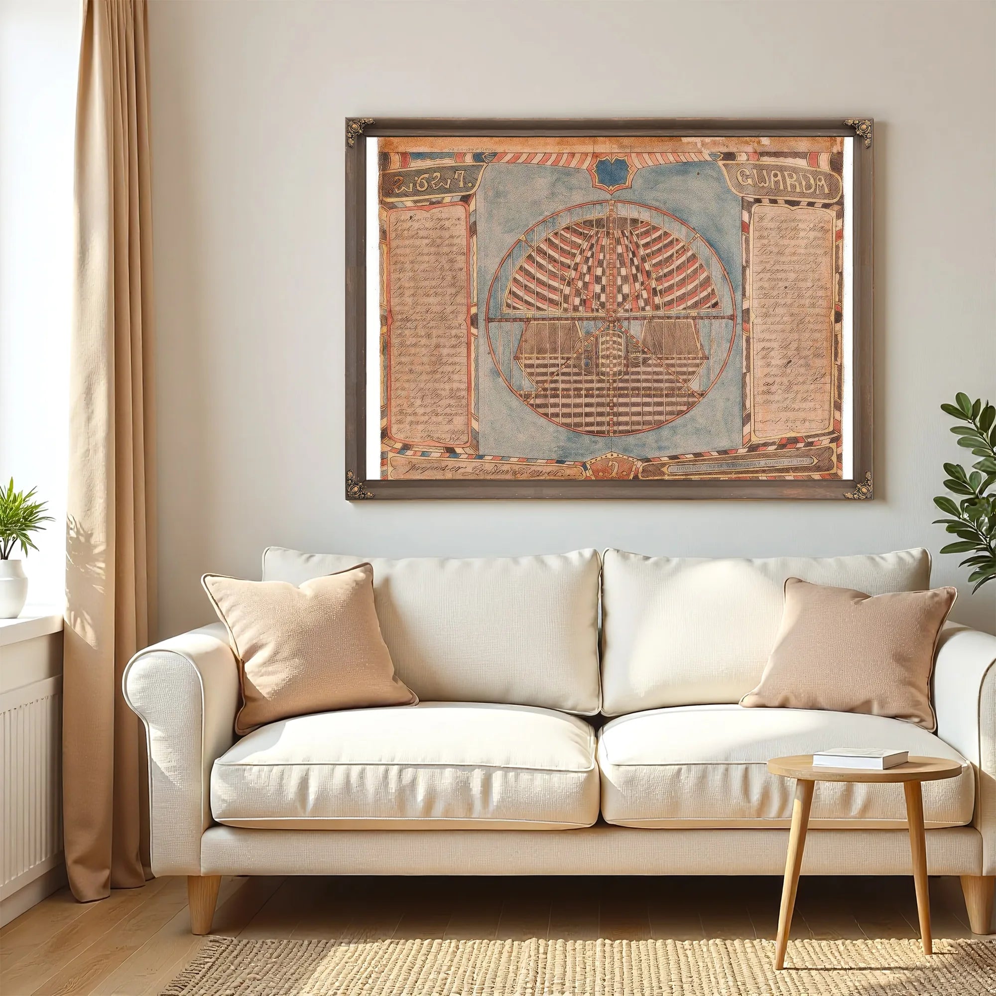 Plate 2627 Guarda 1912 By Charles Dellschau Fine Art Print