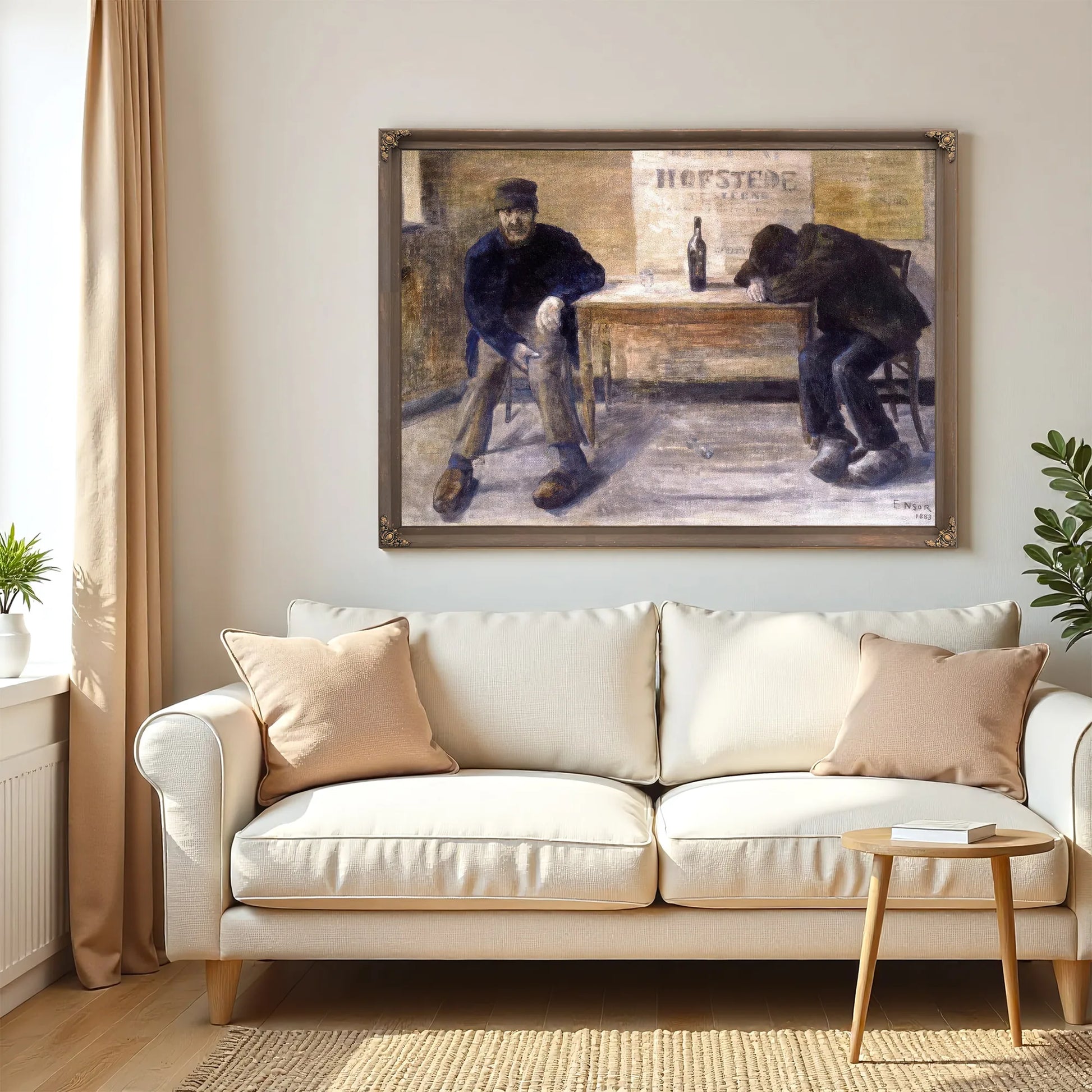 The Drunkards By James Ensor Fine Art Print