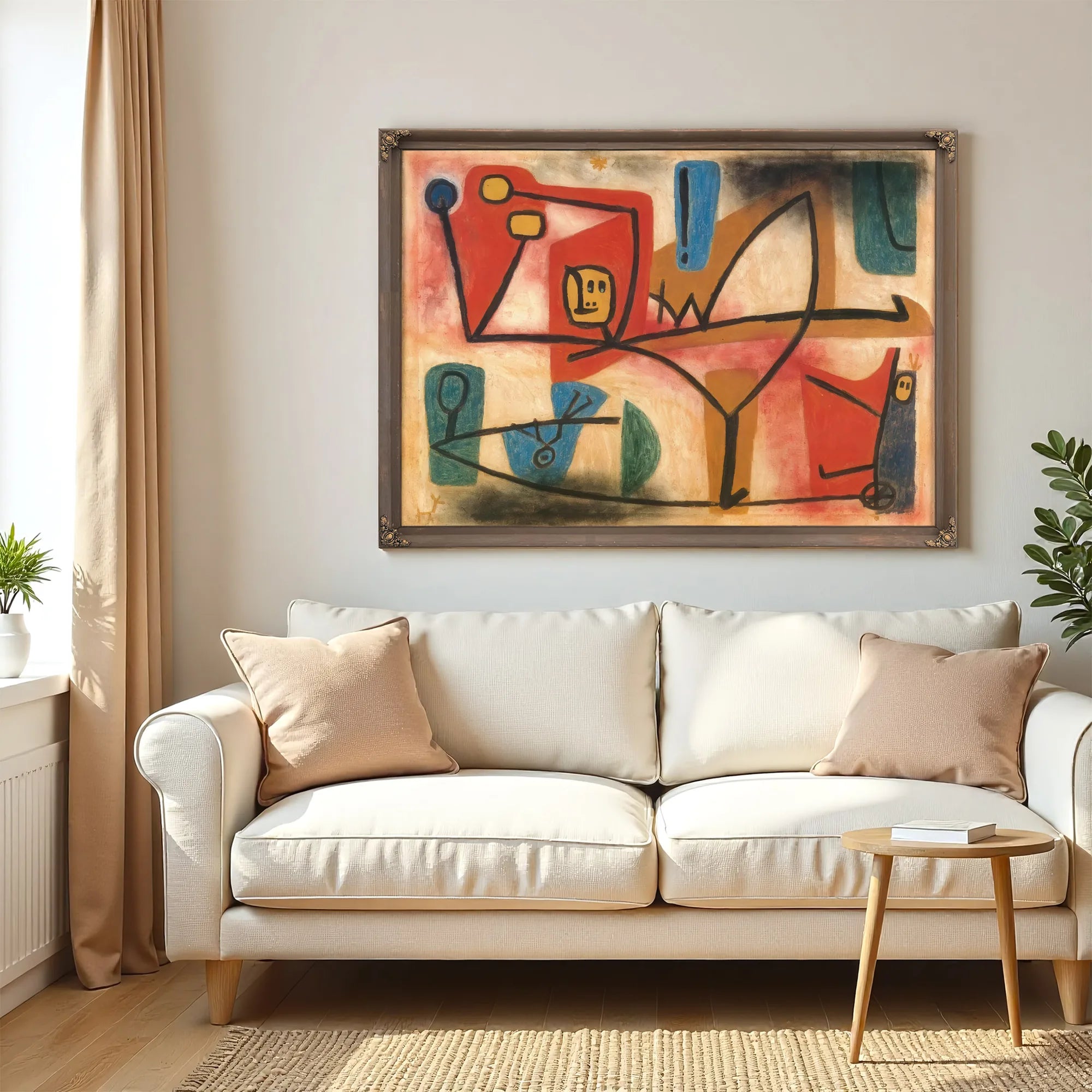 Exuberance 1939 Pqu 11 ( 1251) By Paul Klee Fine Art Print