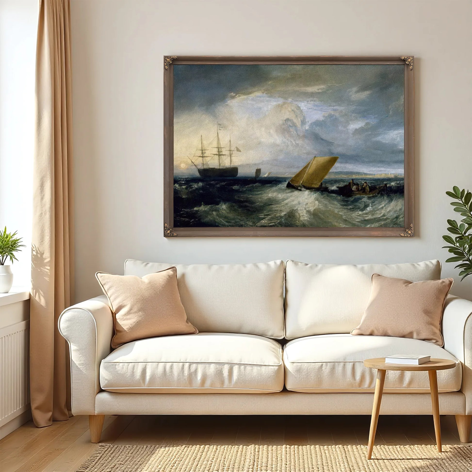 Sheerness As Seen From The Nore by Joseph Mallord William Turner Fine Art Print