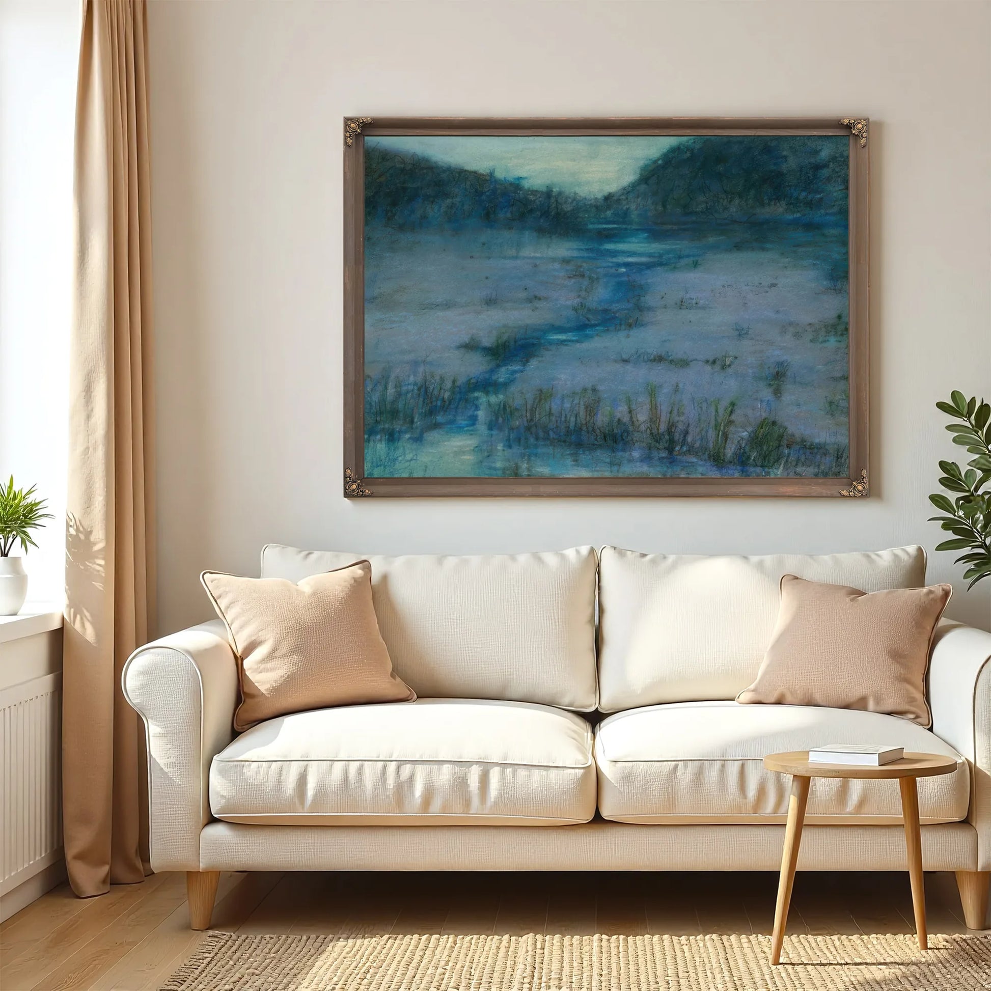Marshlands At Sundown By Alice Pike Barney Fine Art Print