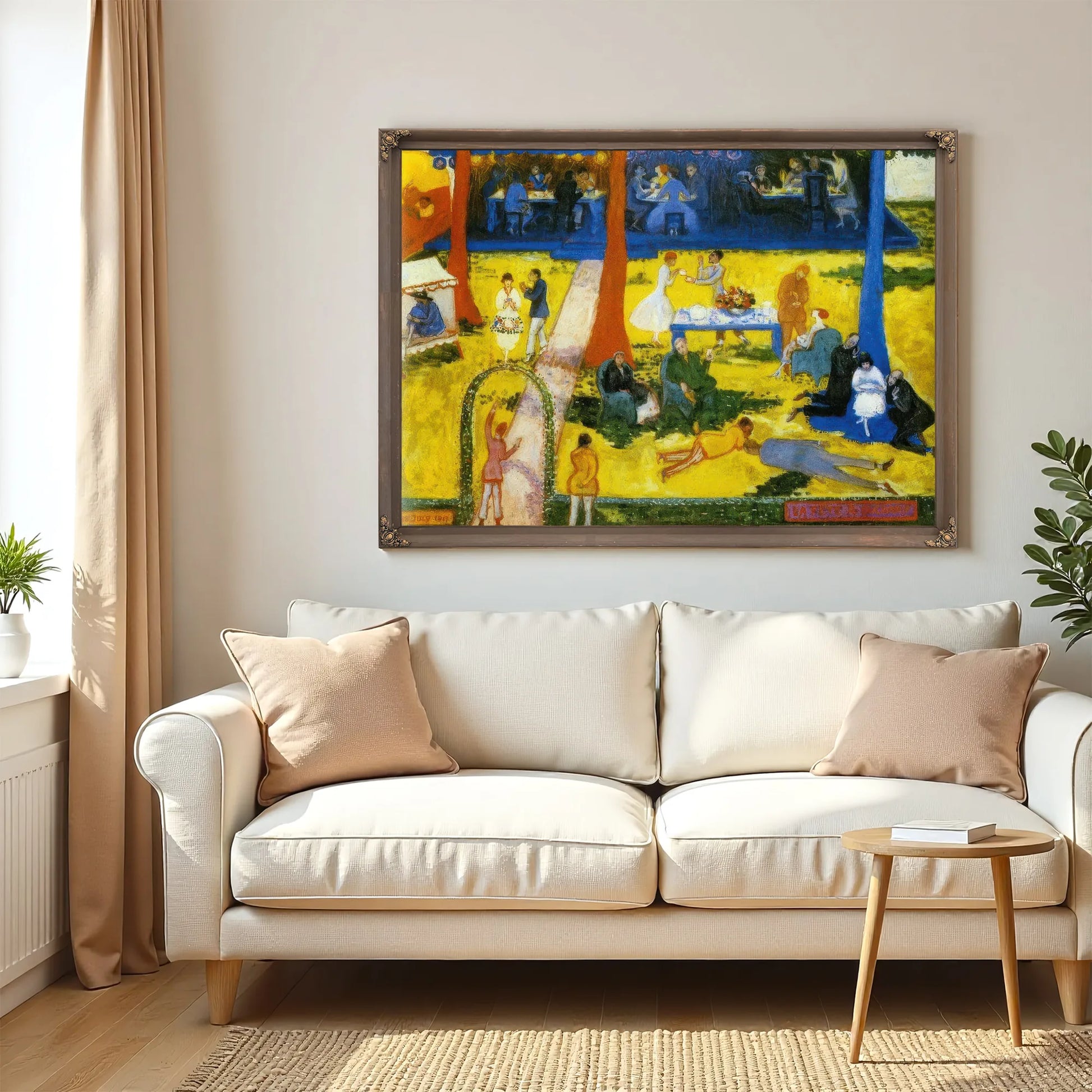 La Fete O Duchamp By Florine Stettheimer Fine Art Print