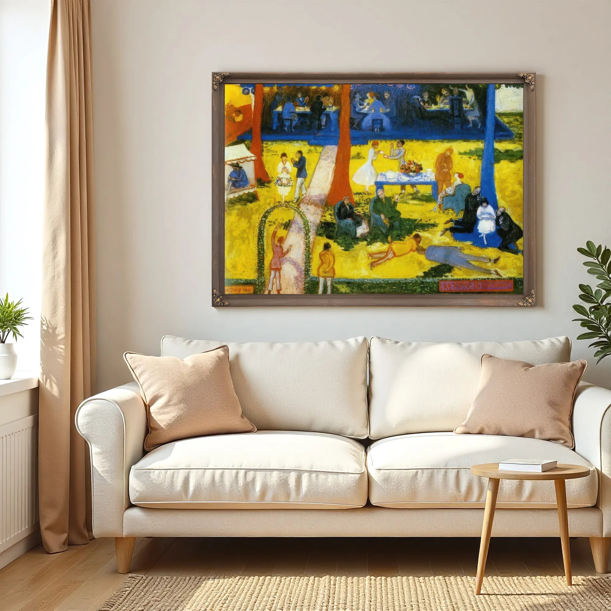 La Fete O Duchamp By Florine Stettheimer Fine Art Print