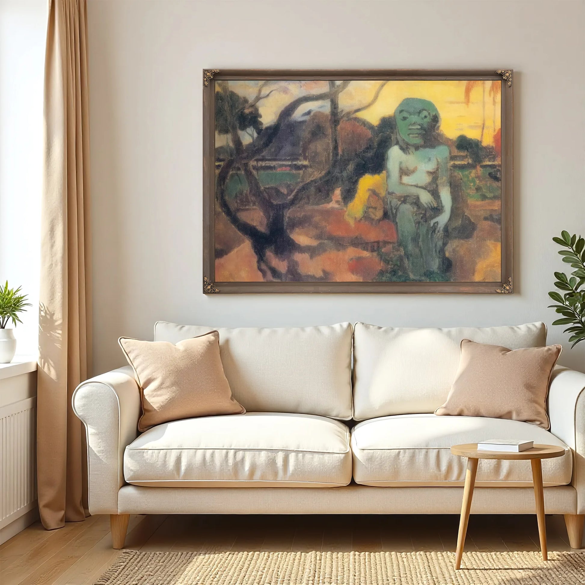 Rave Te Hiti Aamu ( The Idol) By Paul Gauguin Fine Art Print