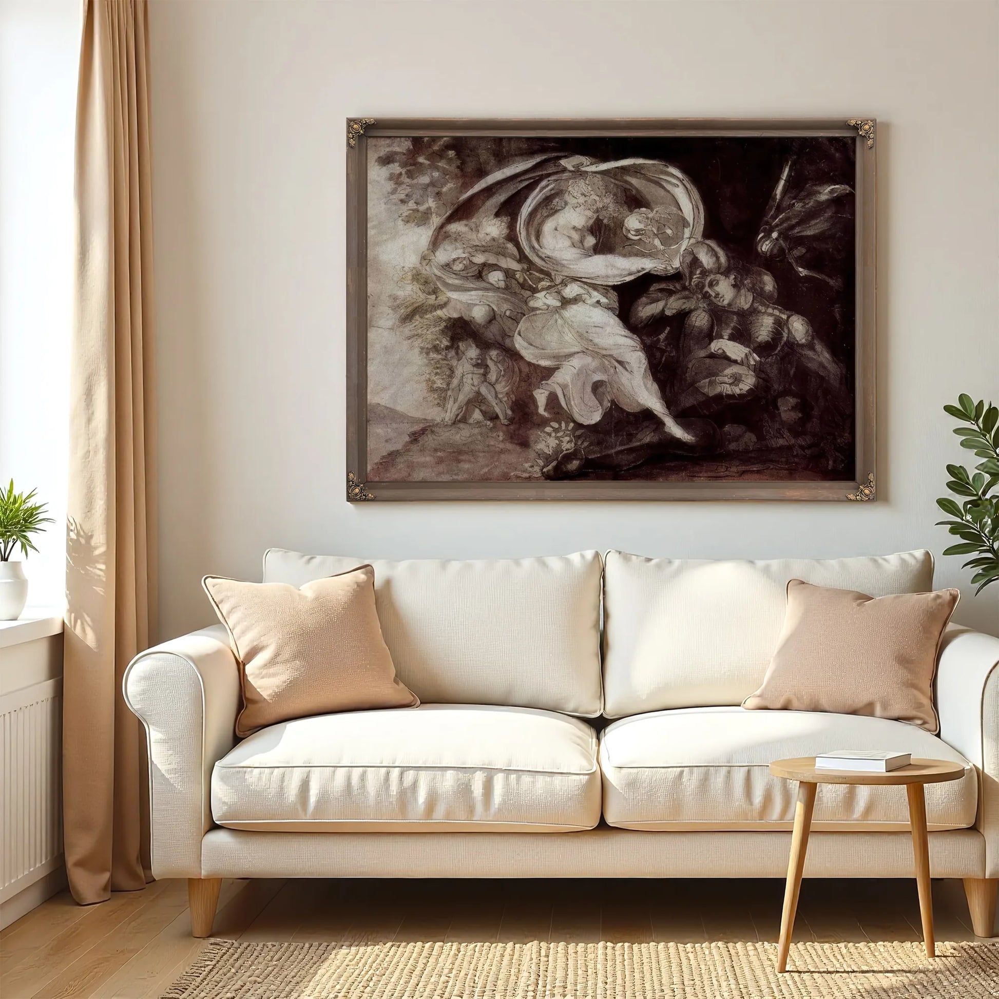 Die Schicksahlskonigin Erscheint Prinz Arthur By Henry Fuseli Fine Art Print