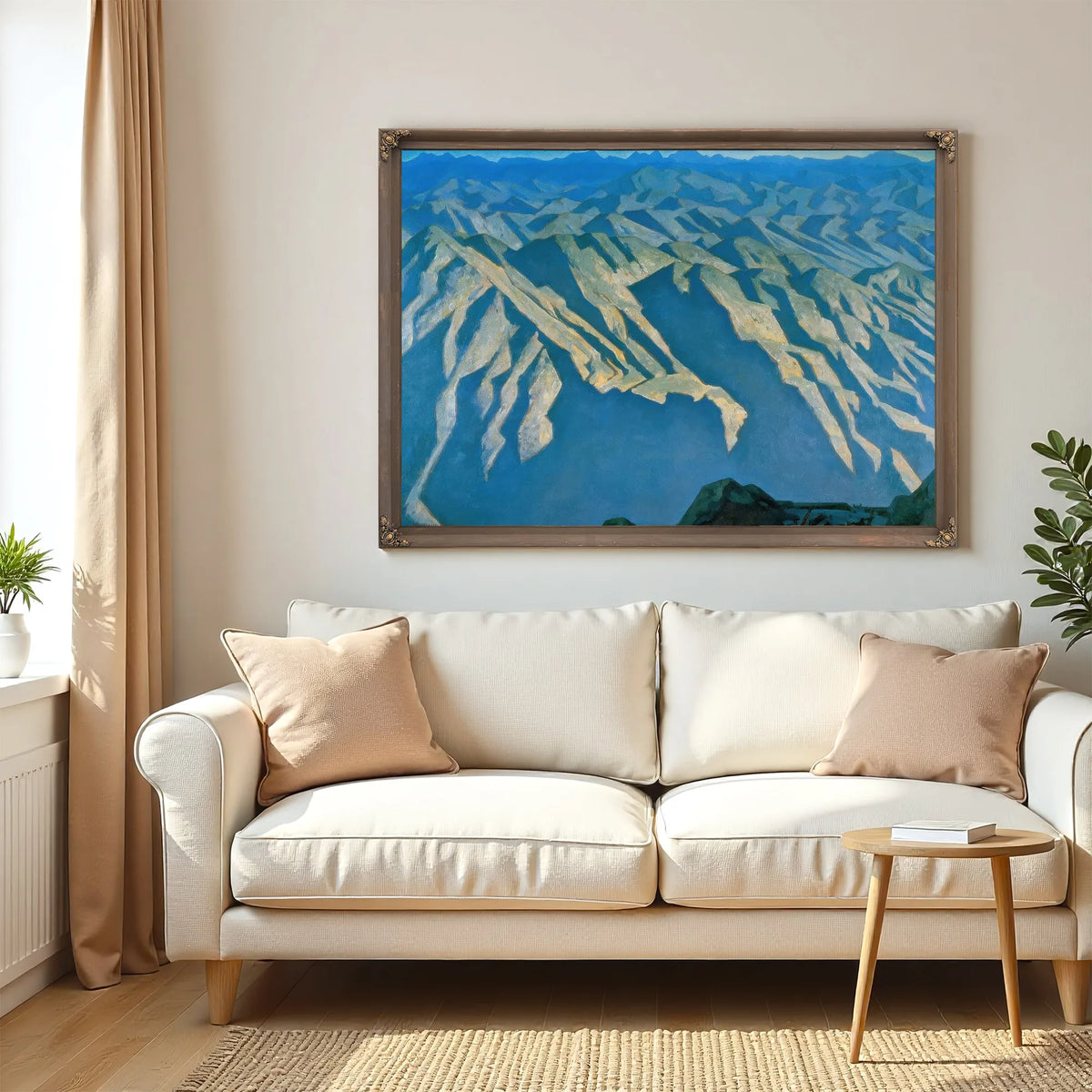 Men And Mountains By Maynard Dixon Fine Art Print