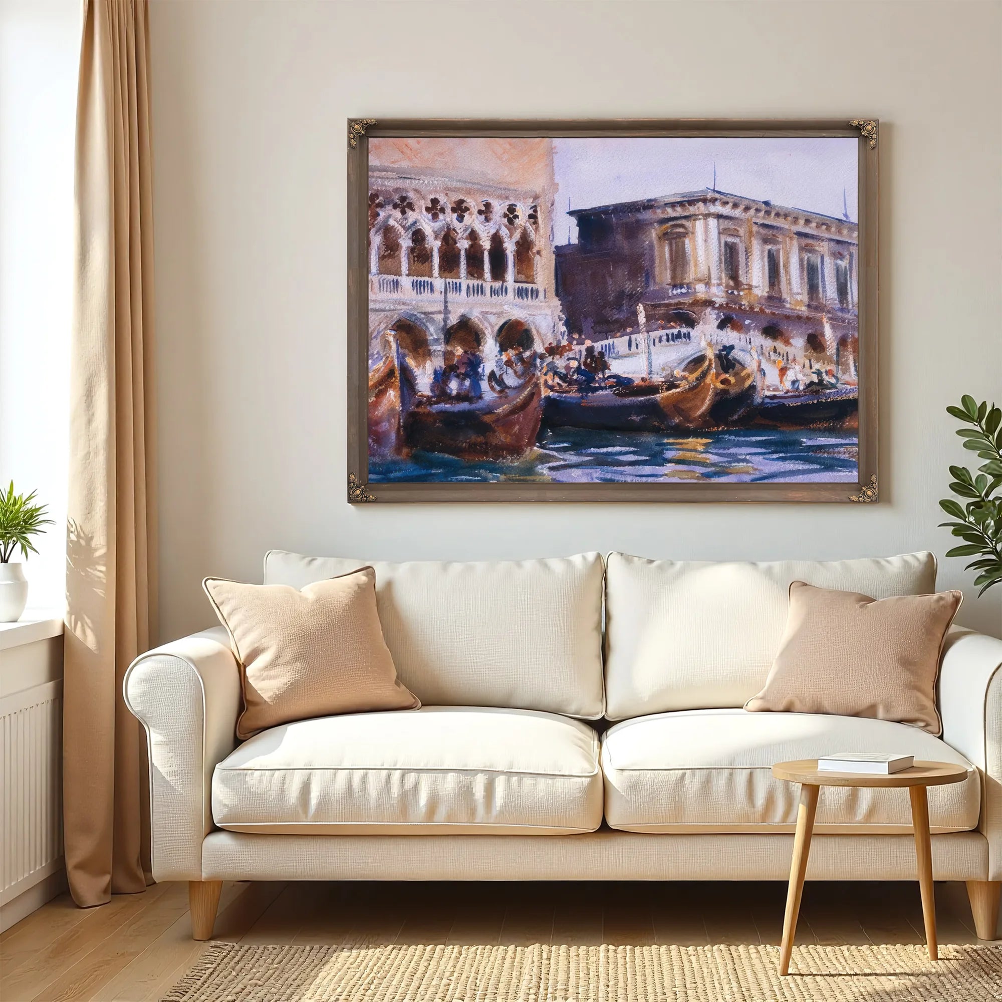 La Riva By John Singer Sargent Fine Art Print
