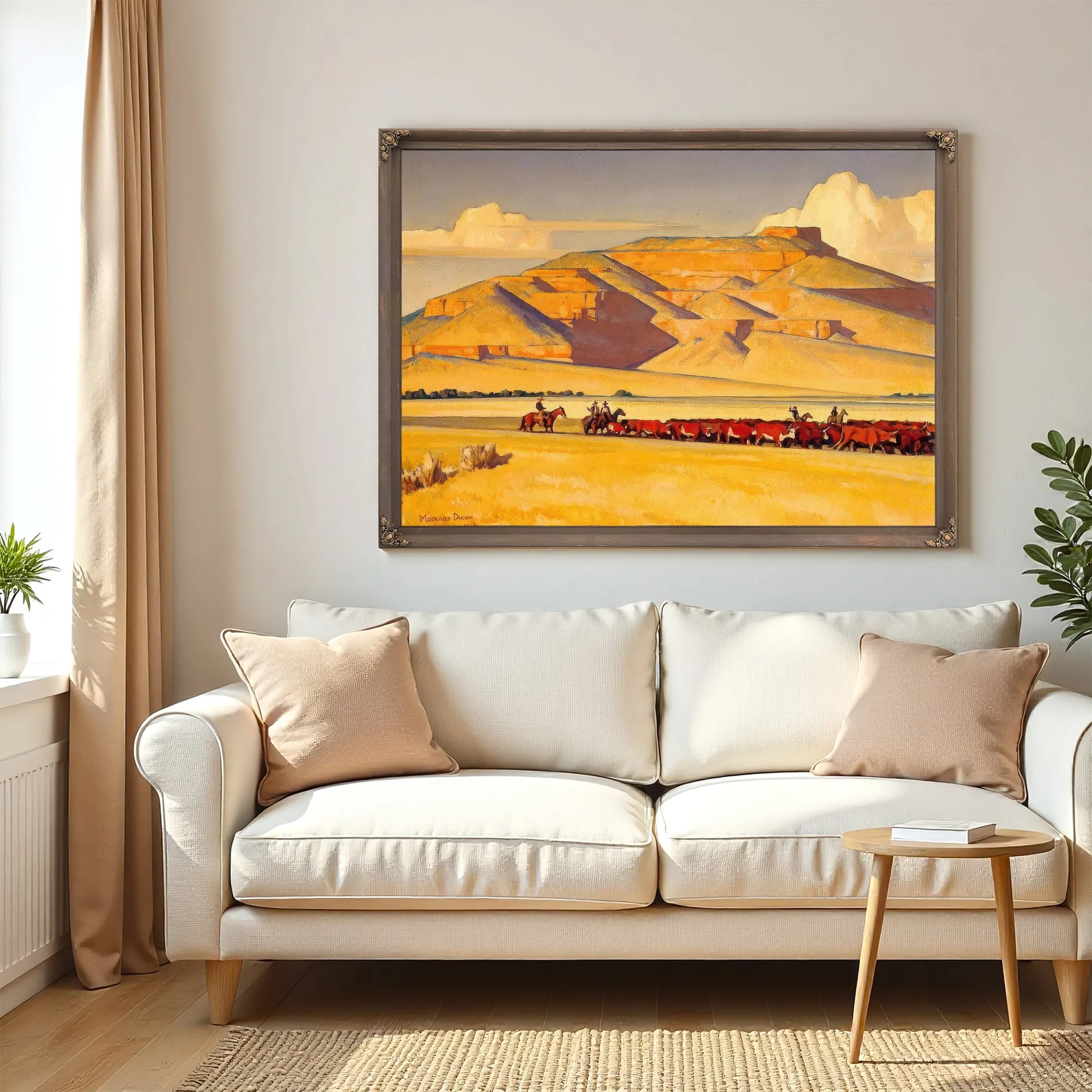 Nevada By Maynard Dixon Fine Art Print