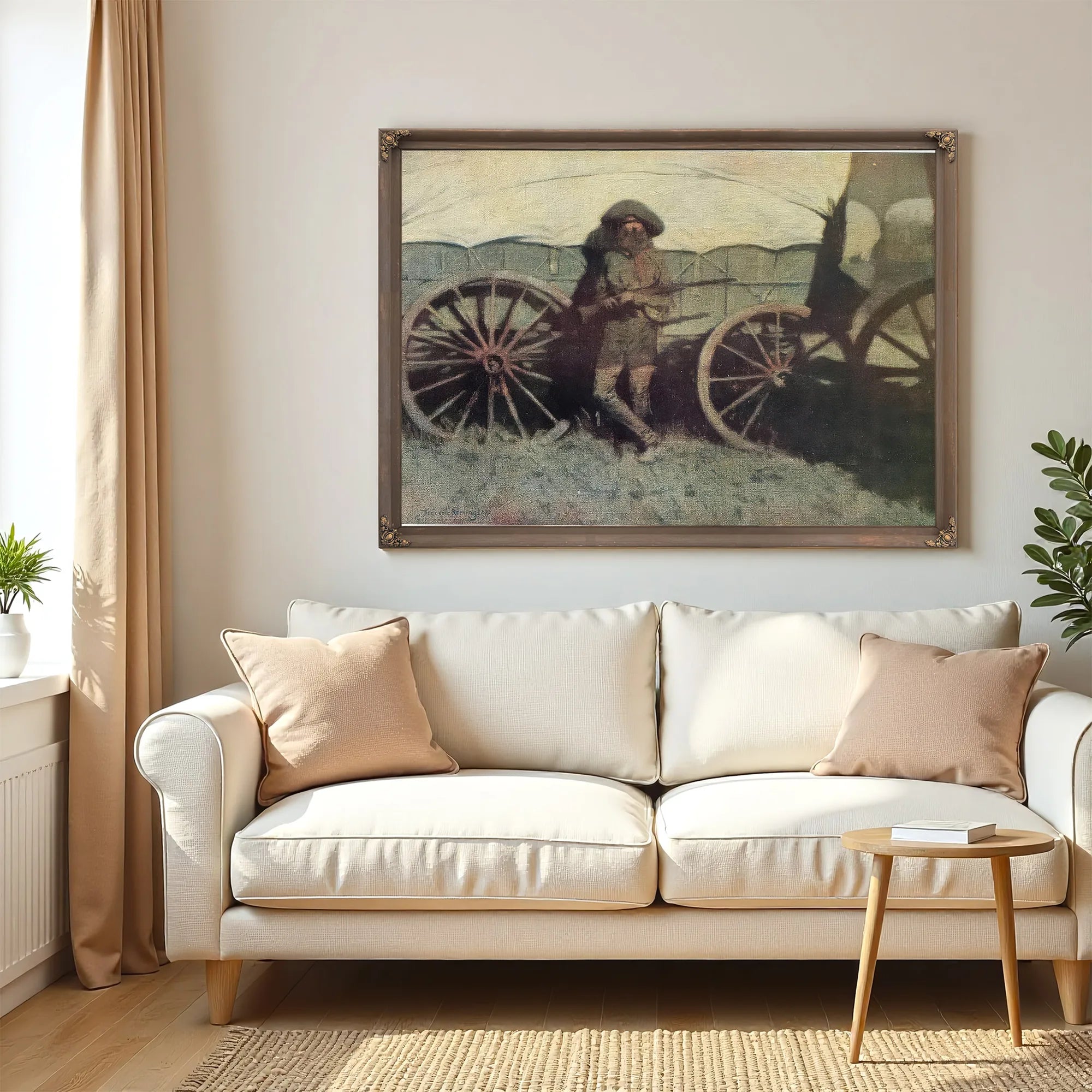The Sentinel By Frederic Remington Fine Art Print
